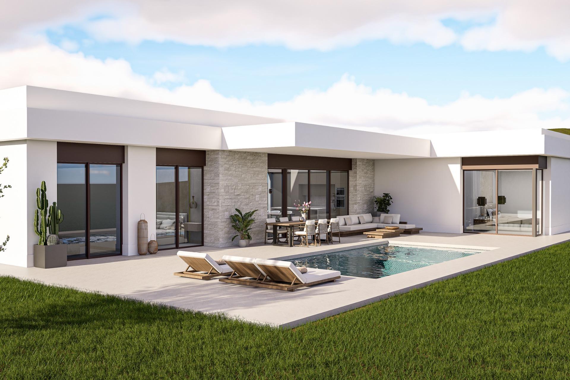 Villas neuves sur mesure à Pinoso (Alicante) : des demeures spacieuses dans un cadre naturel