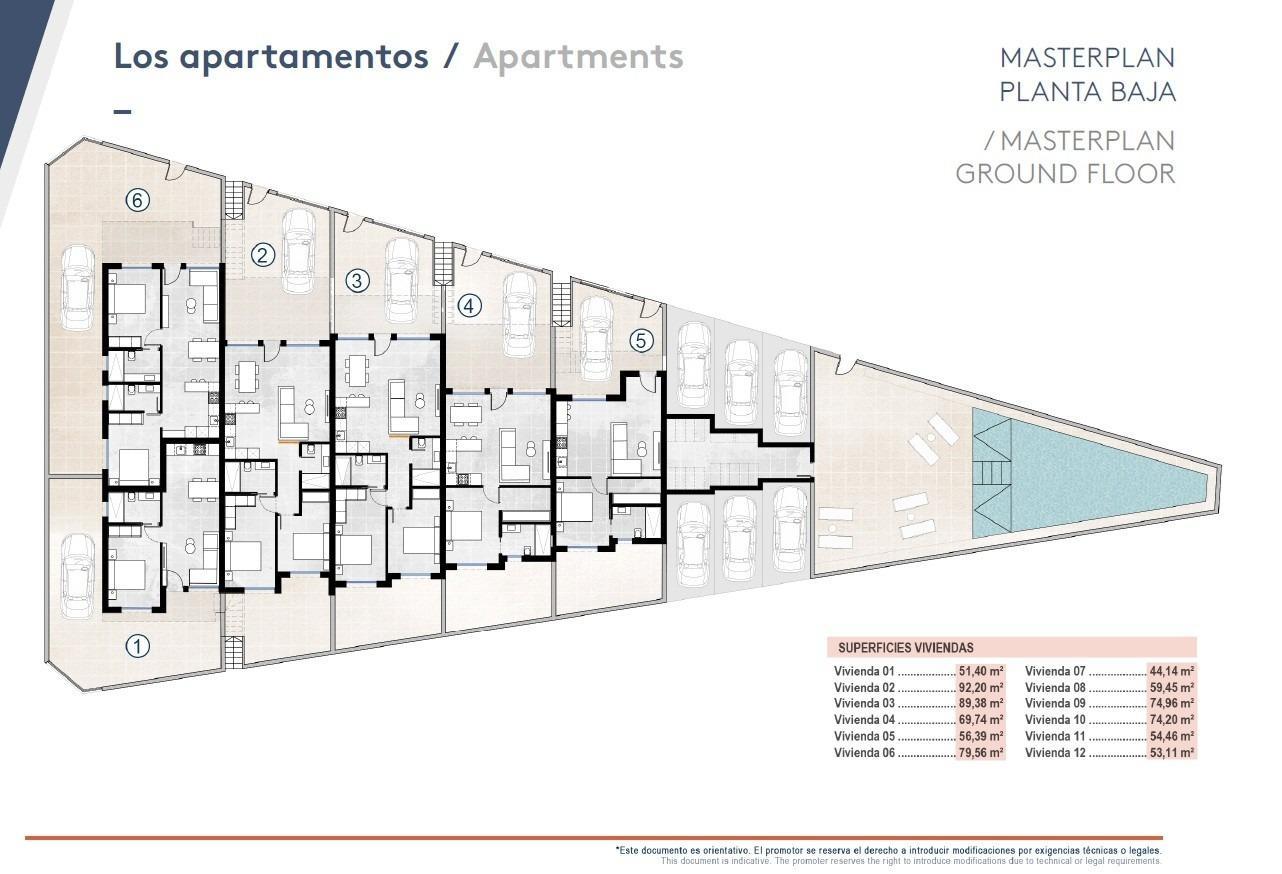 Modern Apartments with comunal Pool Near the Beach in San Pedro del Pinatar — 11