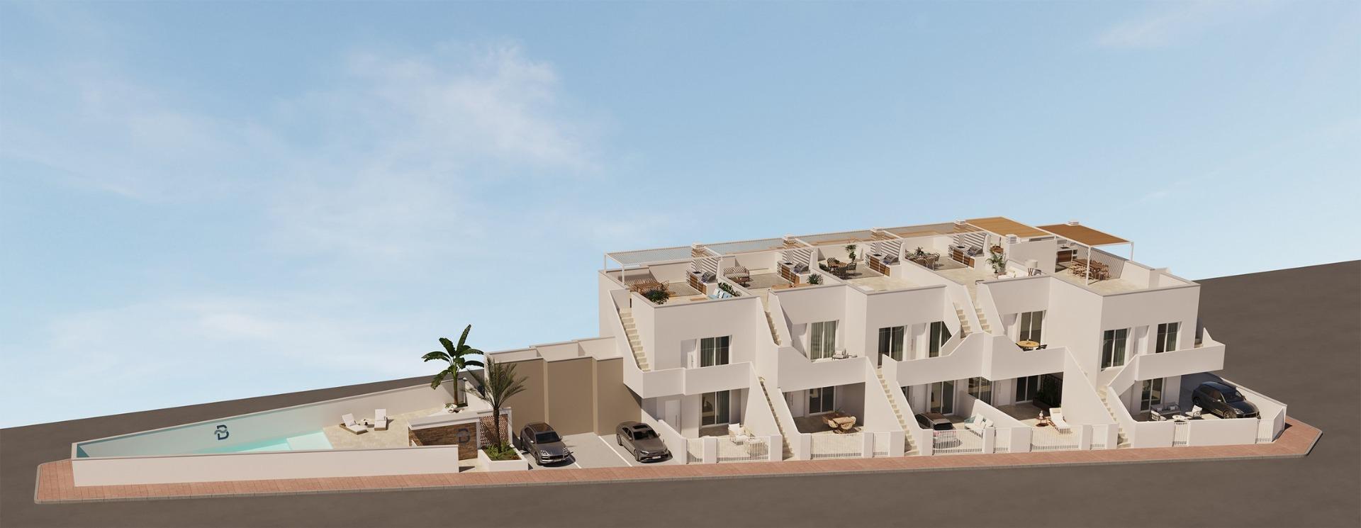 Modern Apartments with comunal Pool Near the Beach in San Pedro del Pinatar — 4