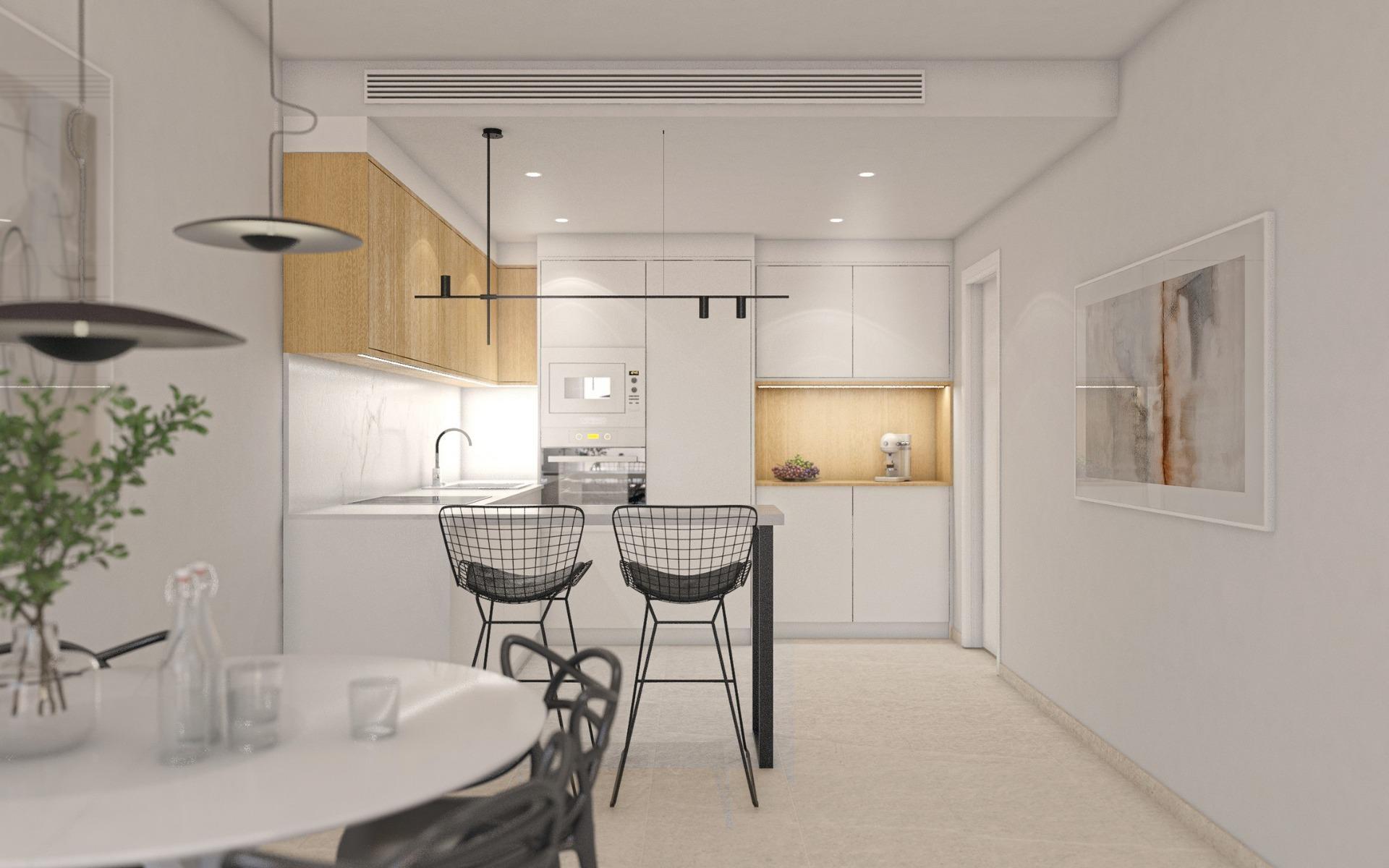 Modern Apartments with comunal Pool Near the Beach in San Pedro del Pinatar — 5
