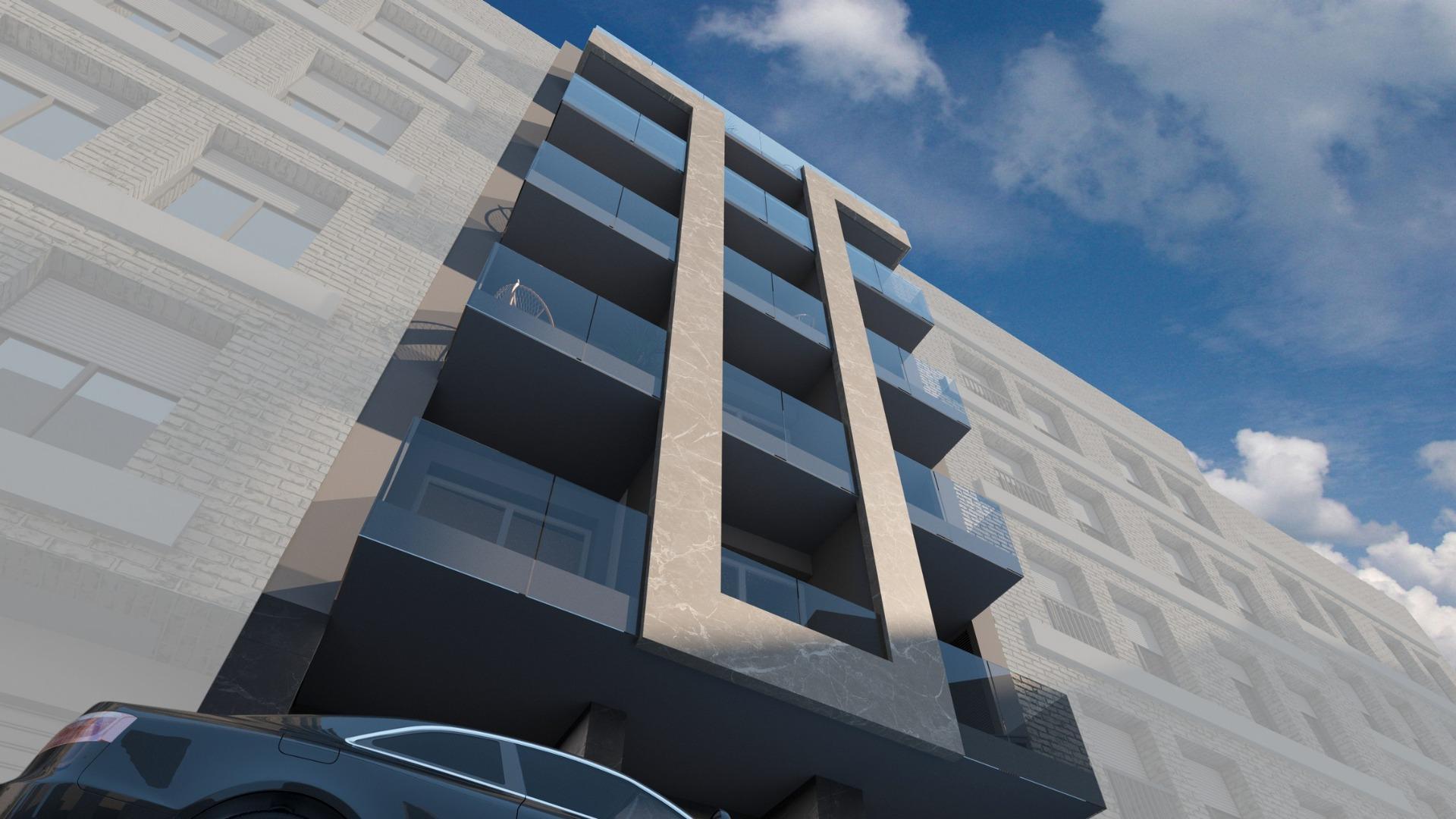 Nieuwbouwwoningen in Torrevieja, op slechts 100 meter van het strand van Los Locos