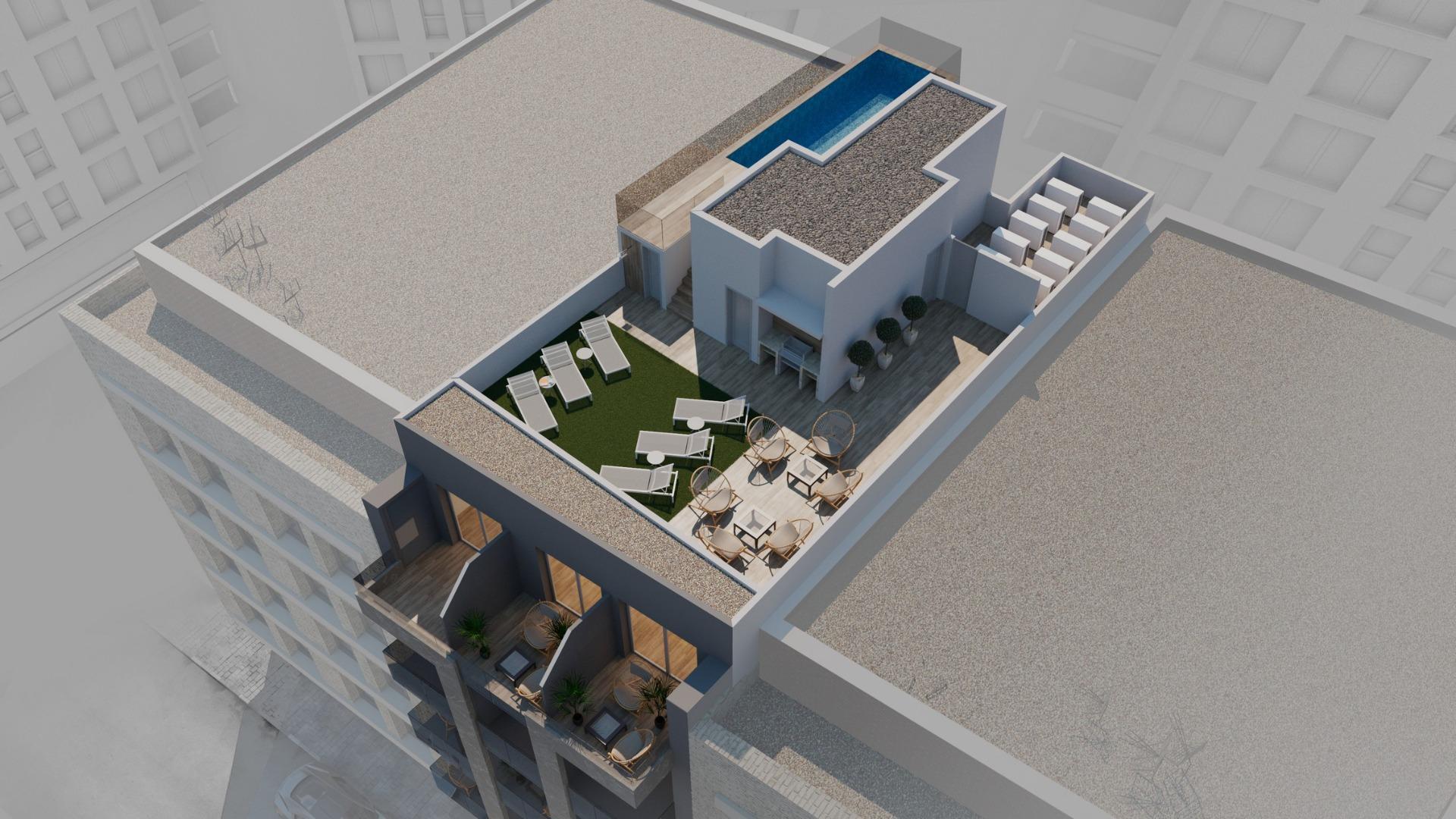 Nowe apartamenty w Torrevieja, zaledwie 100 metrów od plaży Los Locos — 5
