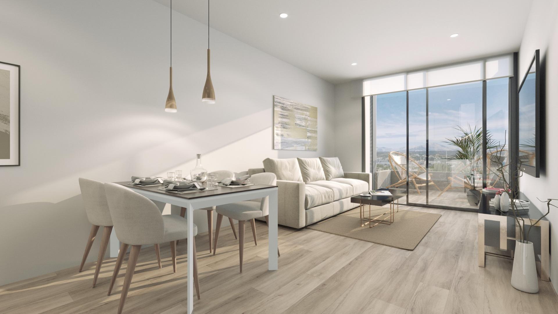 Nieuwbouwwoningen in Torrevieja, op slechts 100 meter van het strand van Los Locos — 14