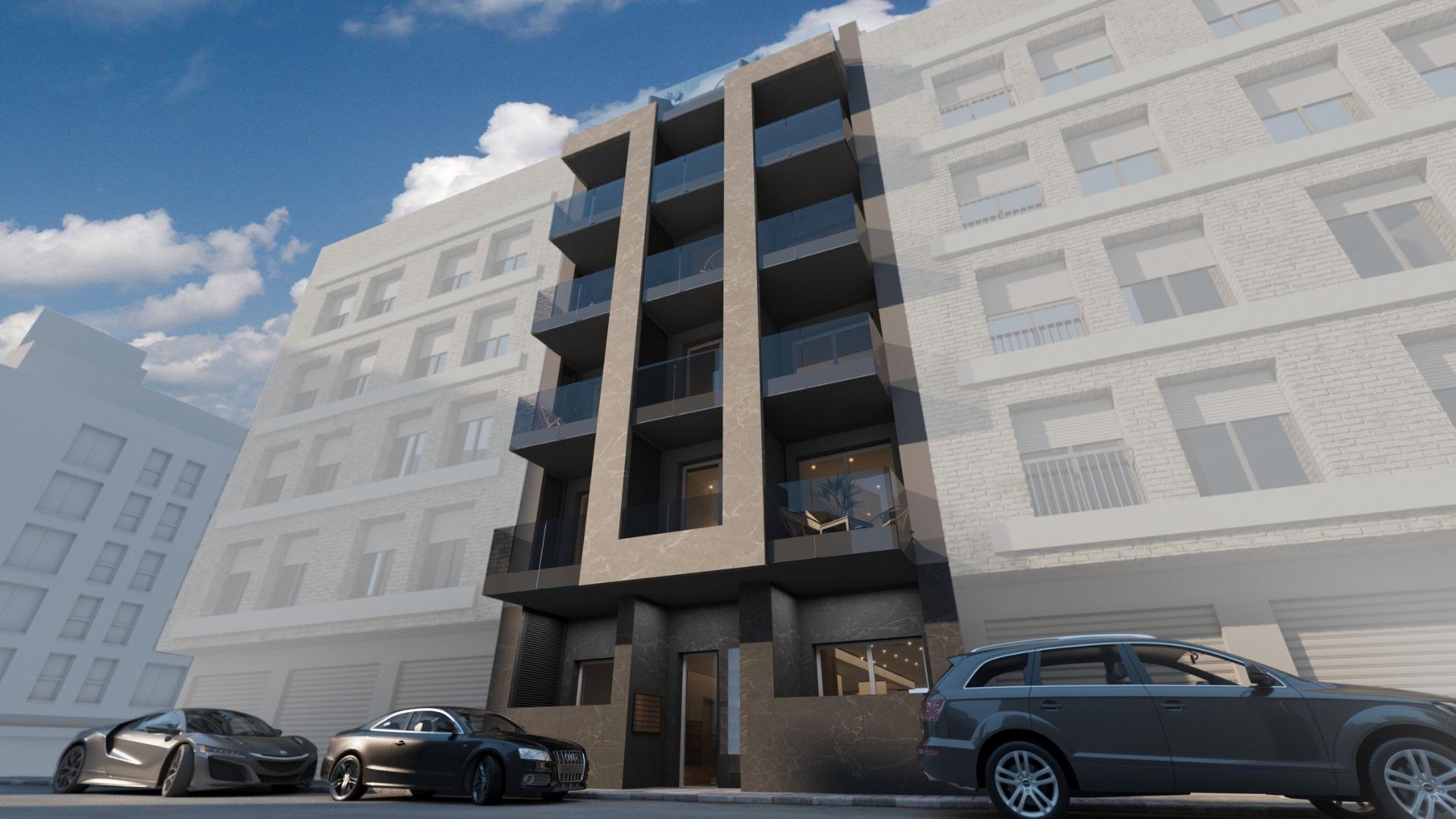 Nieuwbouwwoningen in Torrevieja, op slechts 100 meter van het strand van Los Locos — 2