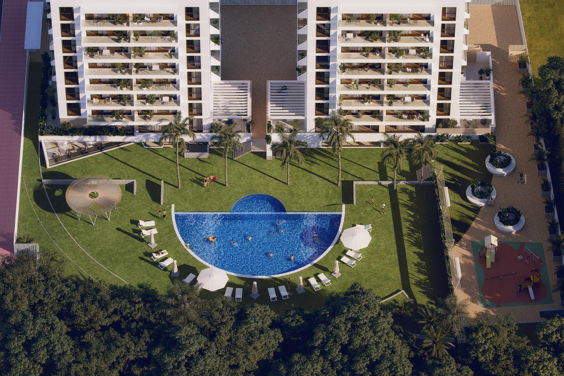 Nowoczesne apartamenty w nowym budynku w pobliżu plaży i mariny w Guardamar del Segura — 3