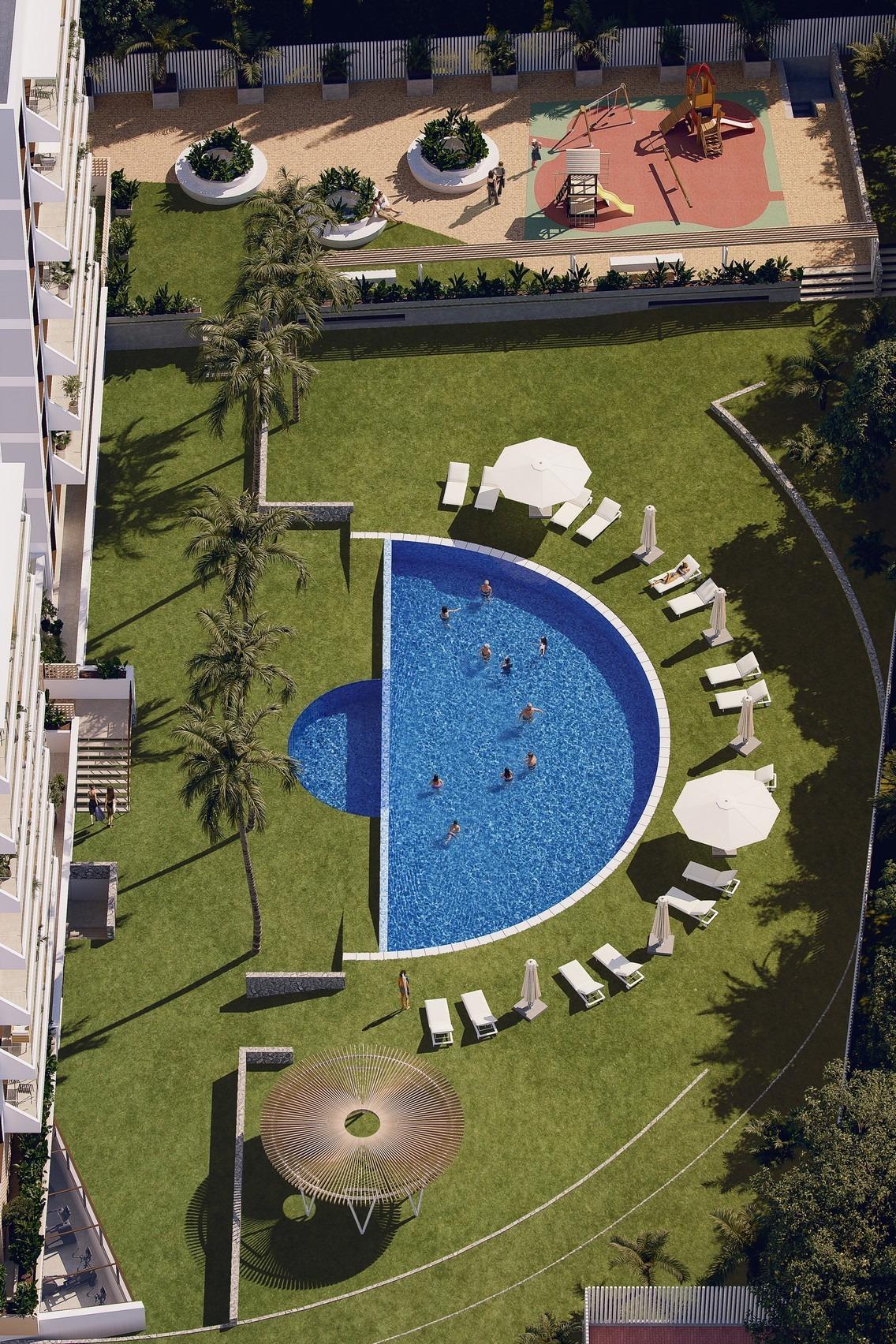 Nowoczesne apartamenty w nowym budynku w pobliżu plaży i mariny w Guardamar del Segura — 6
