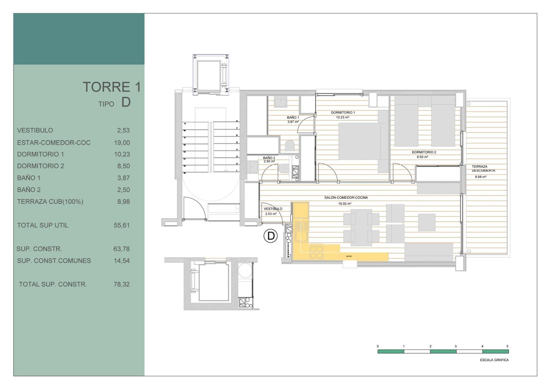 Nowoczesne apartamenty w nowym budynku w pobliżu plaży i mariny w Guardamar del Segura — 7