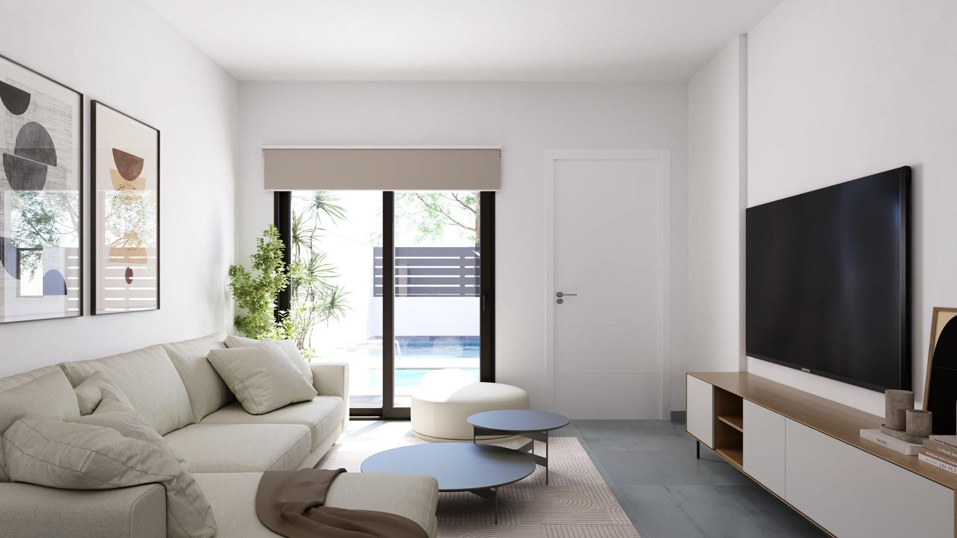 Modern, newly built semi-detached and terraced homes with private pools at El Alba Resort-Torre Pacheco — 8