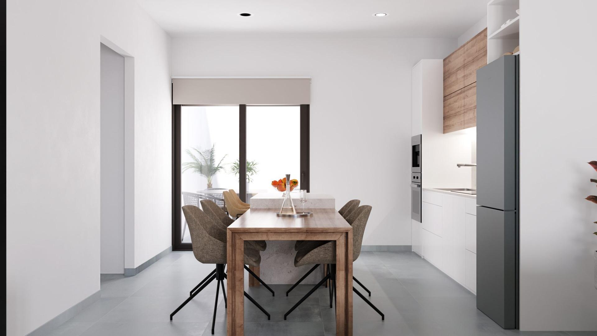 Modern, newly built semi-detached and terraced homes with private pools at El Alba Resort-Torre Pacheco — 10