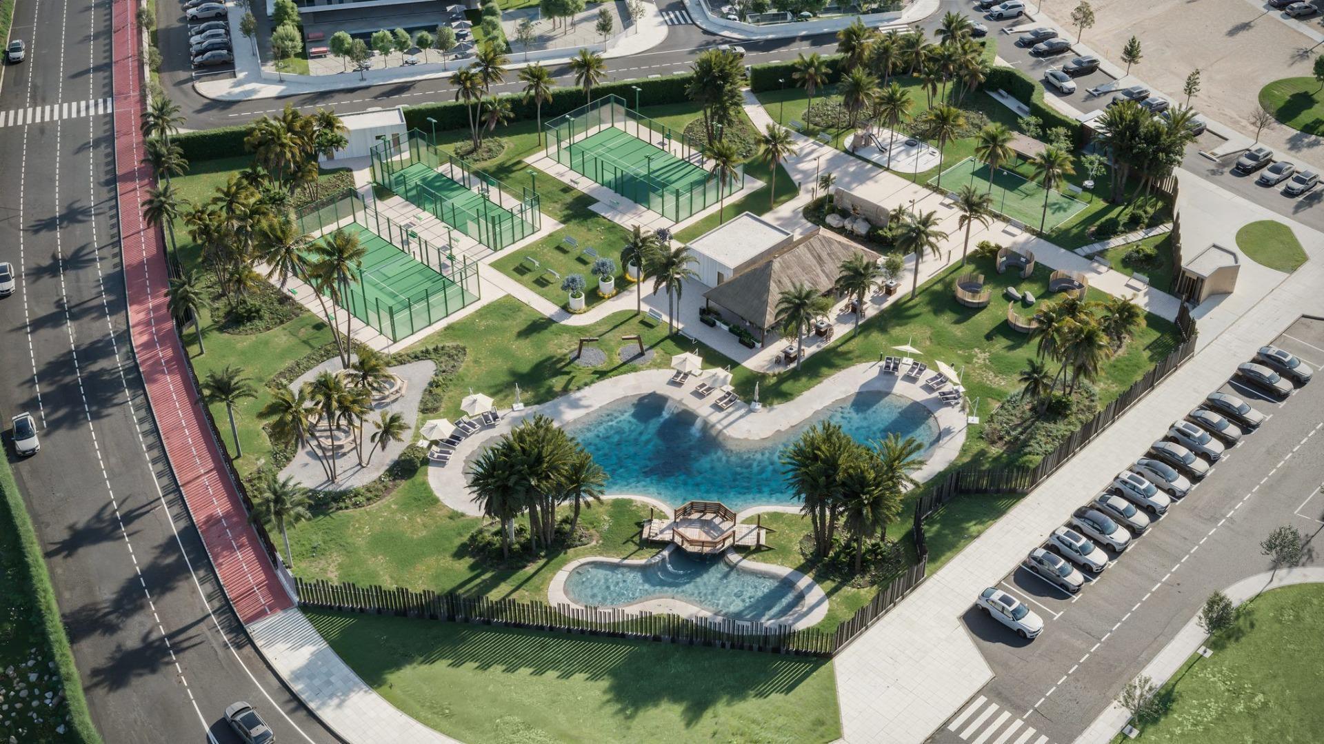 Modern, newly built semi-detached and terraced homes with private pools at El Alba Resort-Torre Pacheco — 2