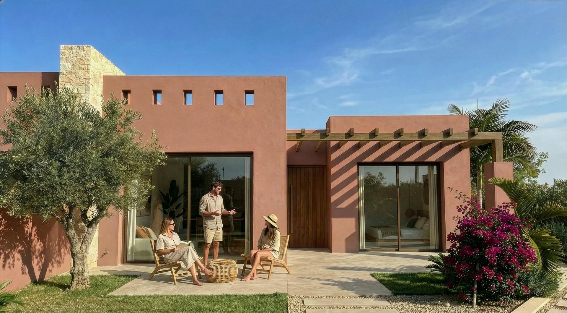 Новые виллы в курортном комплексе El Alba Mediterranean Resort в Торре Пачеко