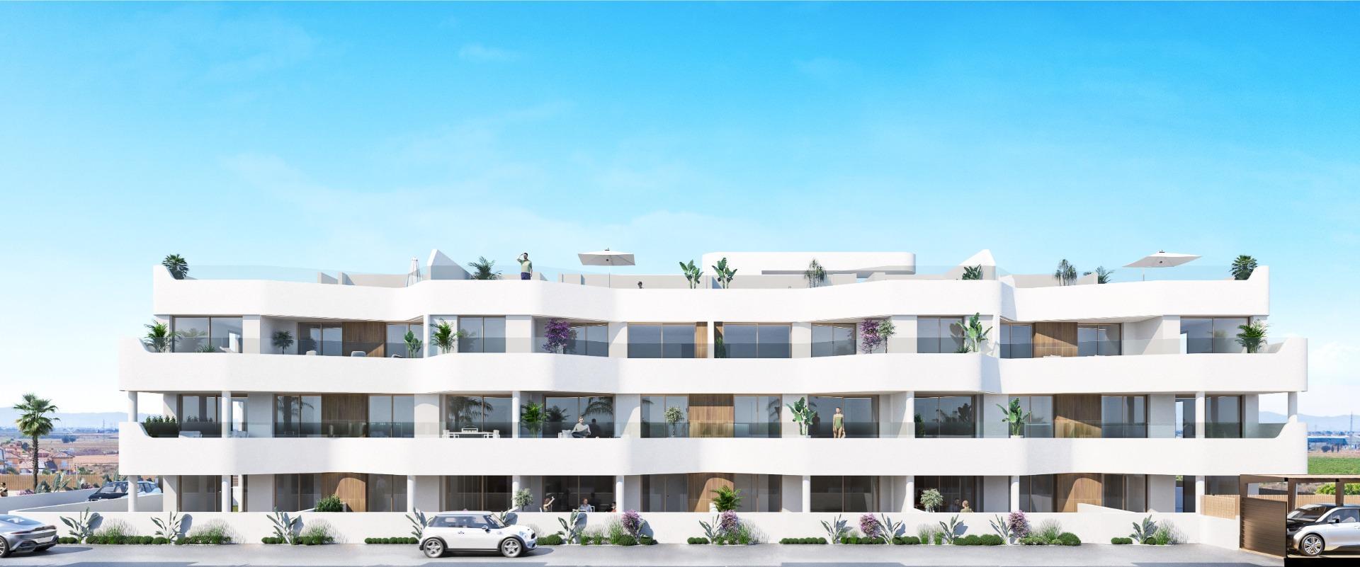 New Build Apartments and Villas Frontline Golf in Los Alcazares Costa Calida — 10