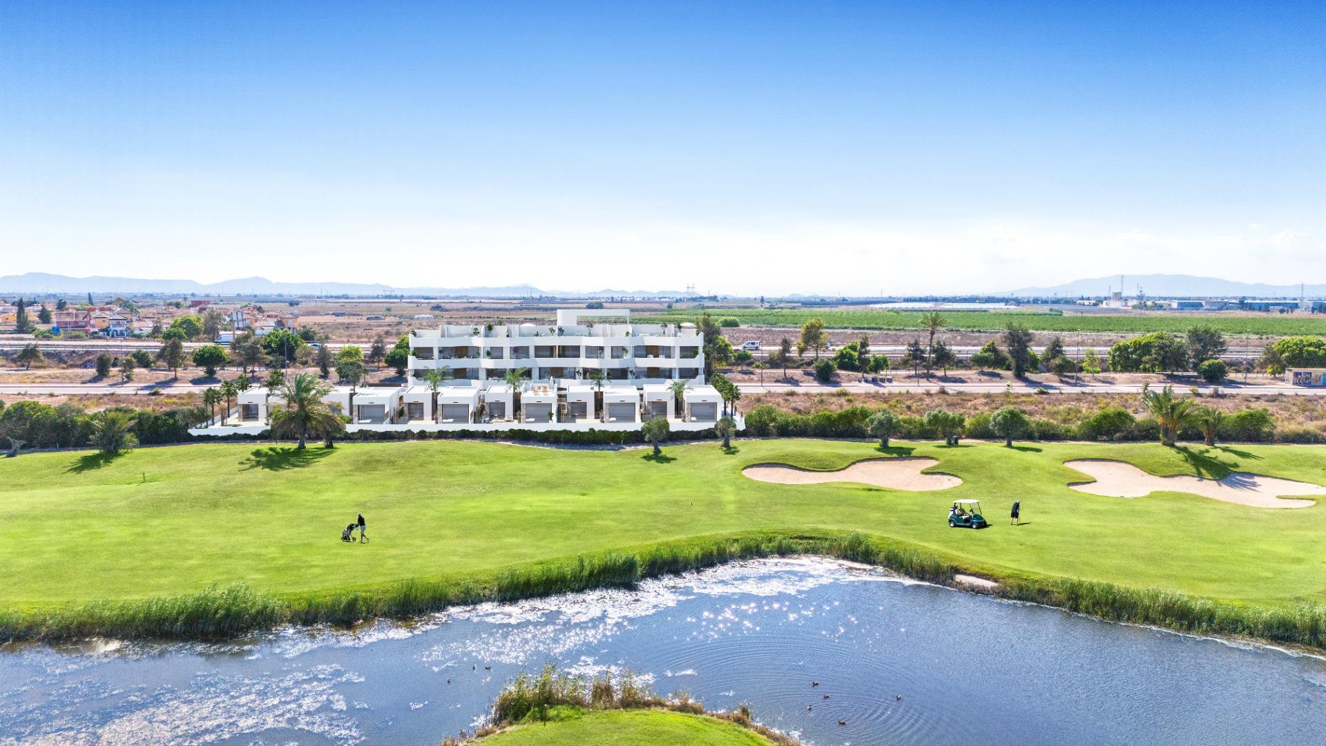 New Build Apartments and Villas Frontline Golf in Los Alcazares Costa Calida — 13