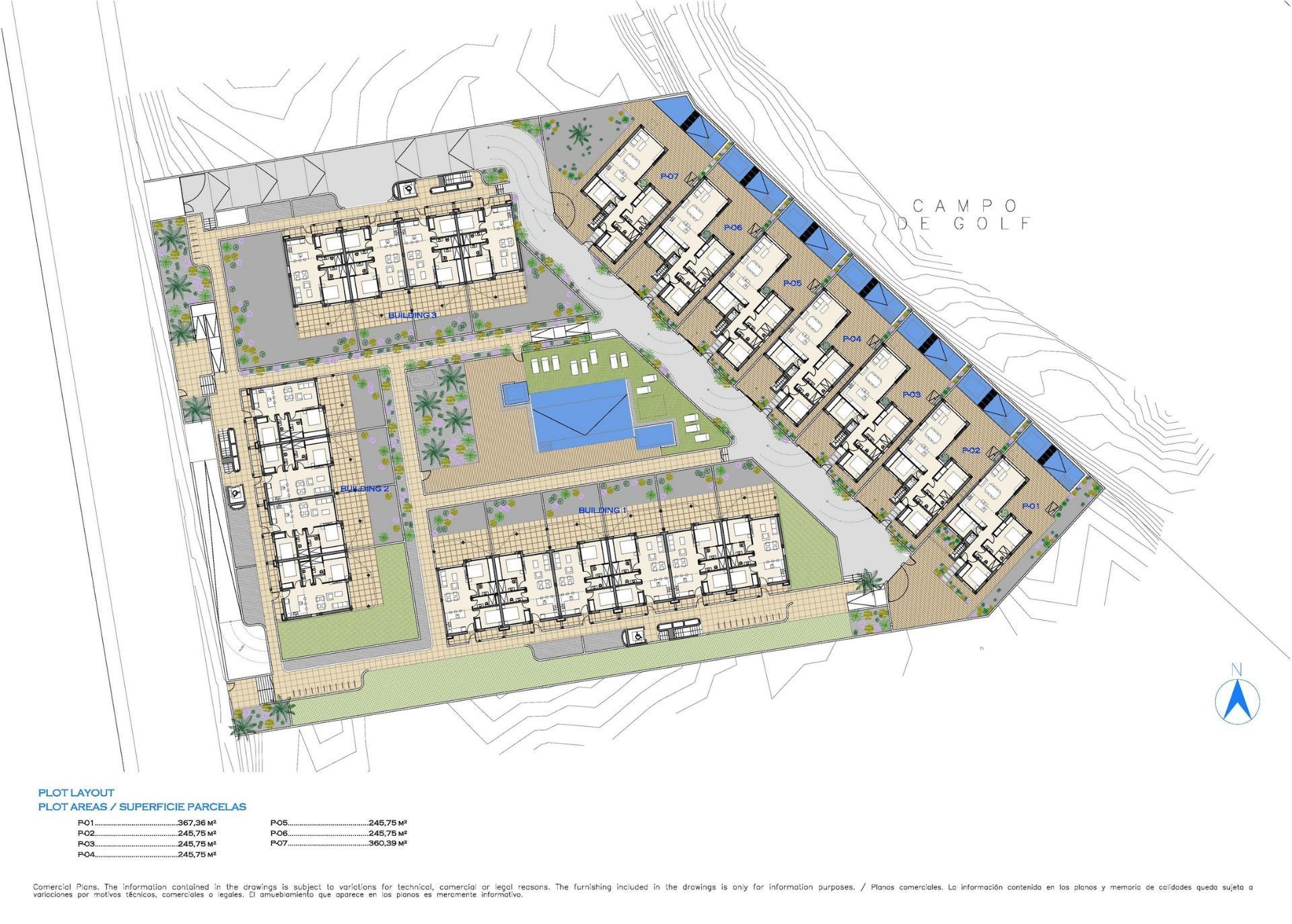 New Build Apartments and Villas Frontline Golf in Los Alcazares Costa Calida — 15