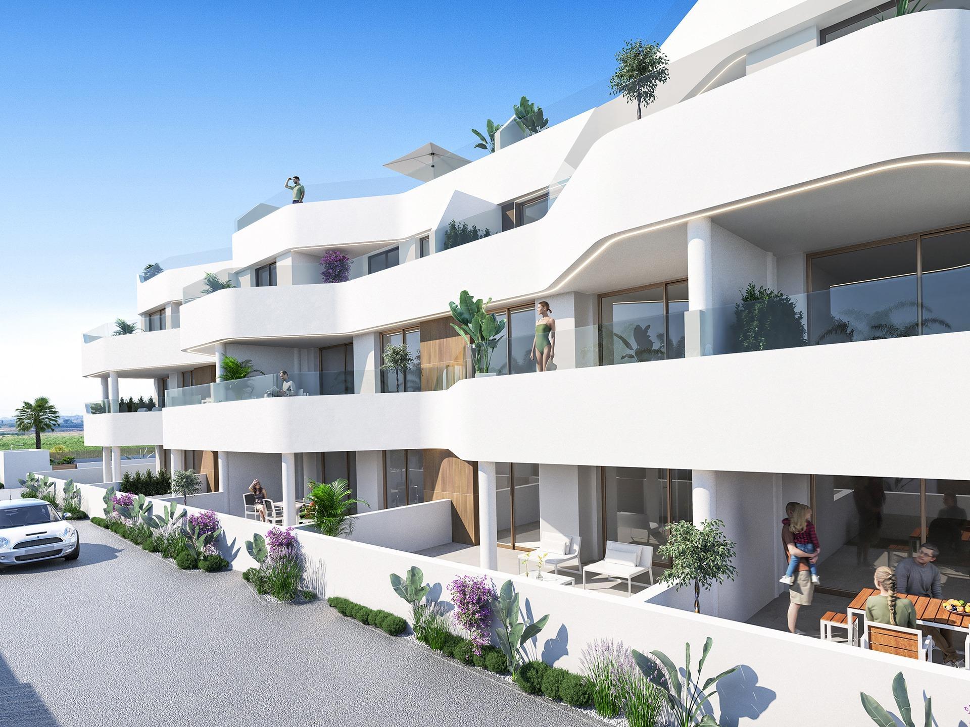 New Build Apartments and Villas Frontline Golf in Los Alcazares Costa Calida — 3