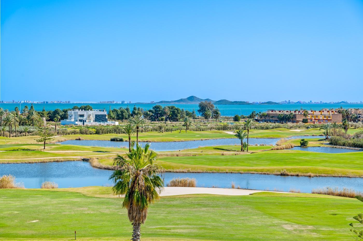 New Build Apartments and Villas Frontline Golf in Los Alcazares Costa Calida — 6