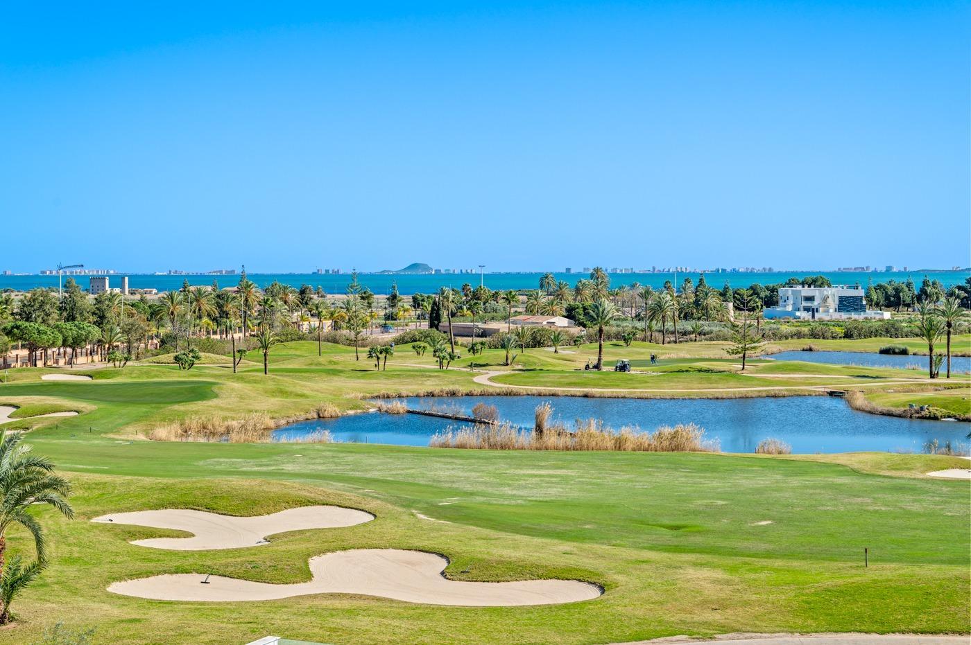 New Build Apartments and Villas Frontline Golf in Los Alcazares Costa Calida — 3