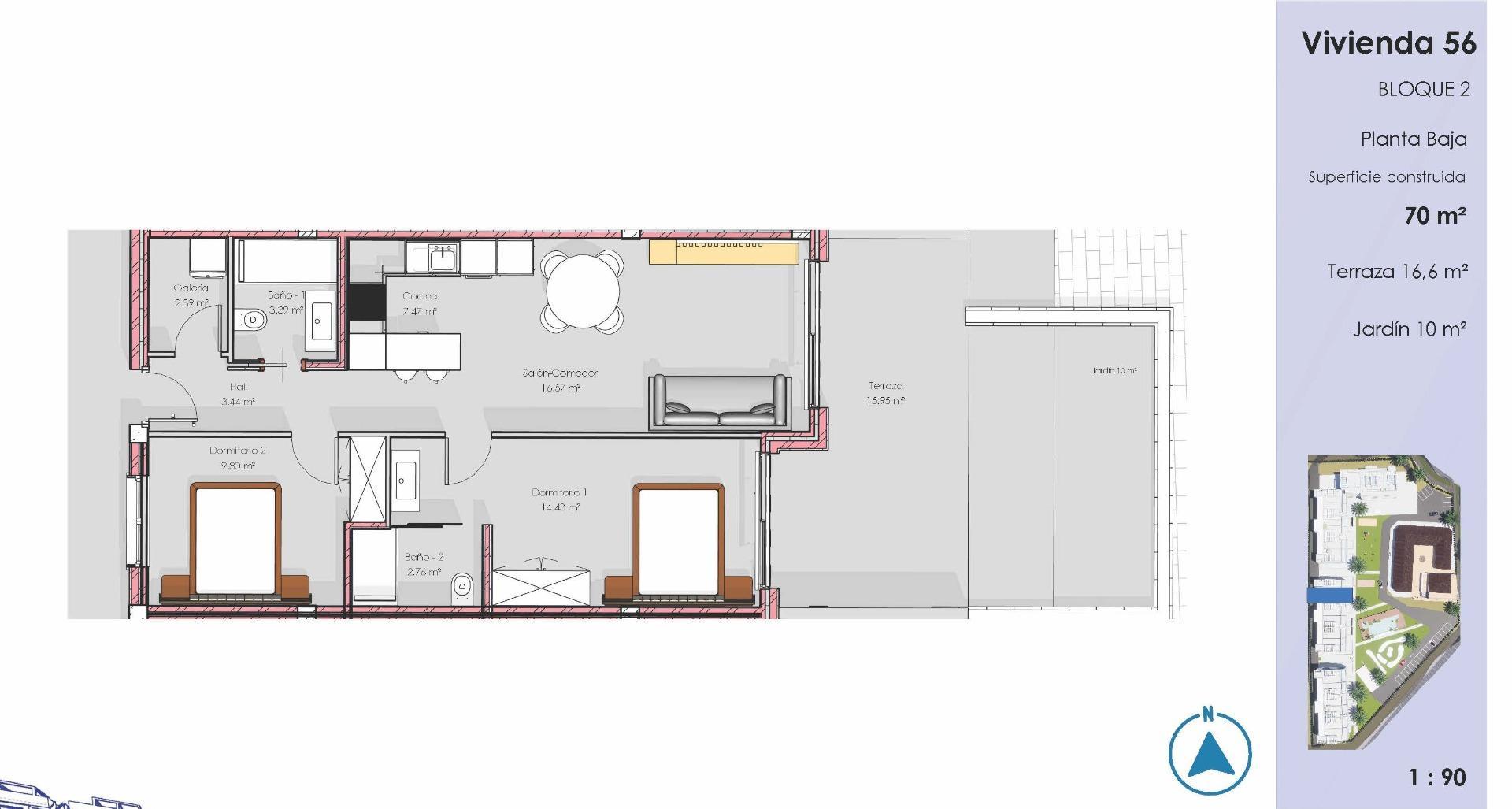 Moderne gemeubileerde appartementen in El Raso-Guardamar: eigentijds wonen vlak bij het strand en de golfbaan — 8