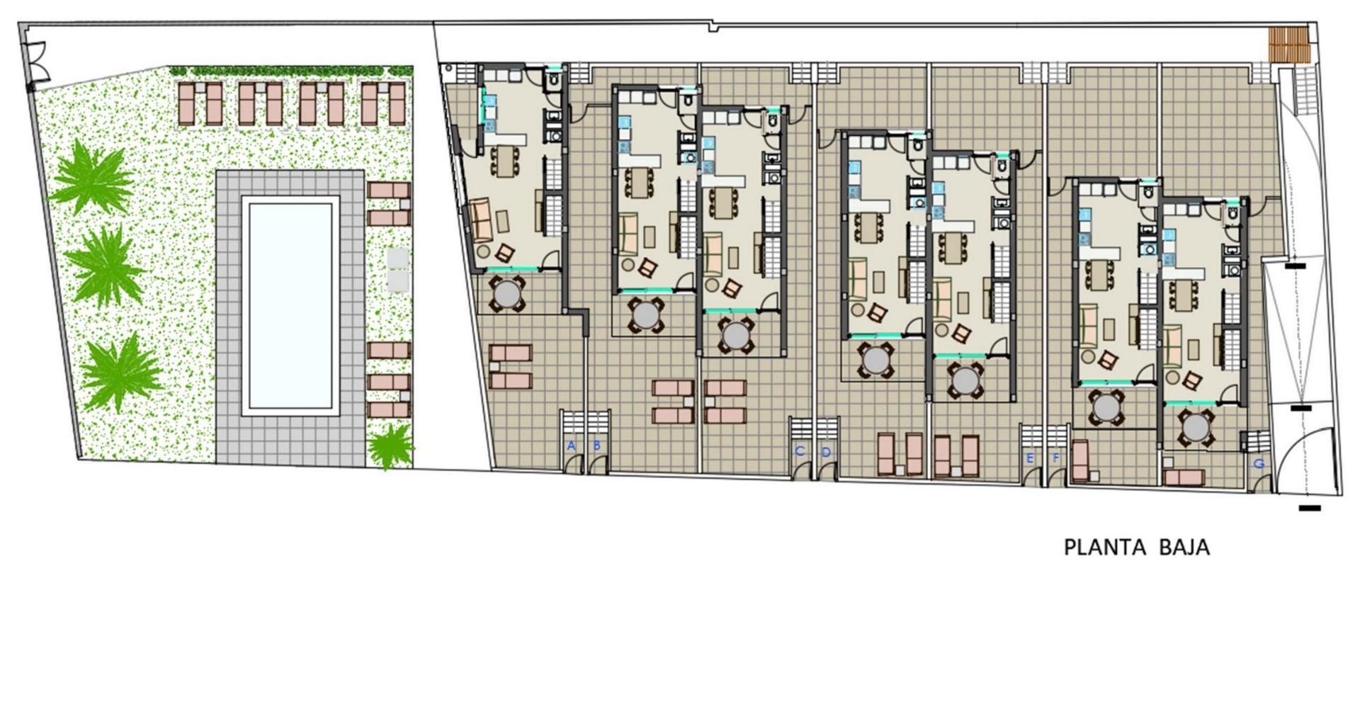 New Build Beachfront Semi Detached Villas in Moncofa with Sea Views — 13
