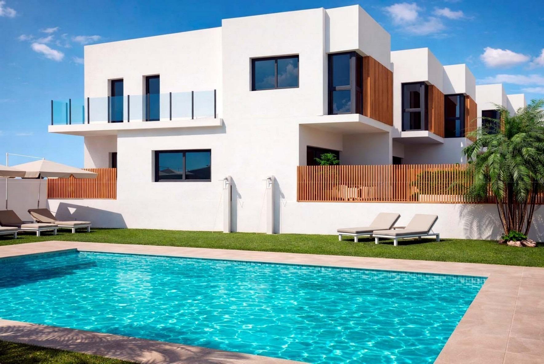 New Build Beachfront Semi Detached Villas in Moncofa with Sea Views — 2