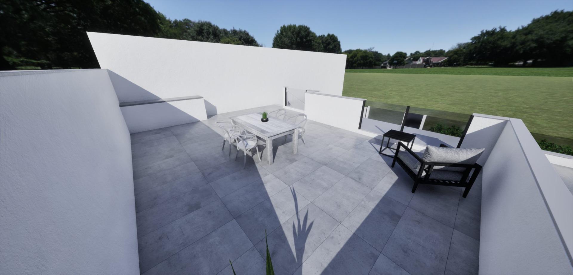 Villas adosadas de nueva construcción en esquina a la venta en Torre Pacheco con piscina privada y solárium — 6
