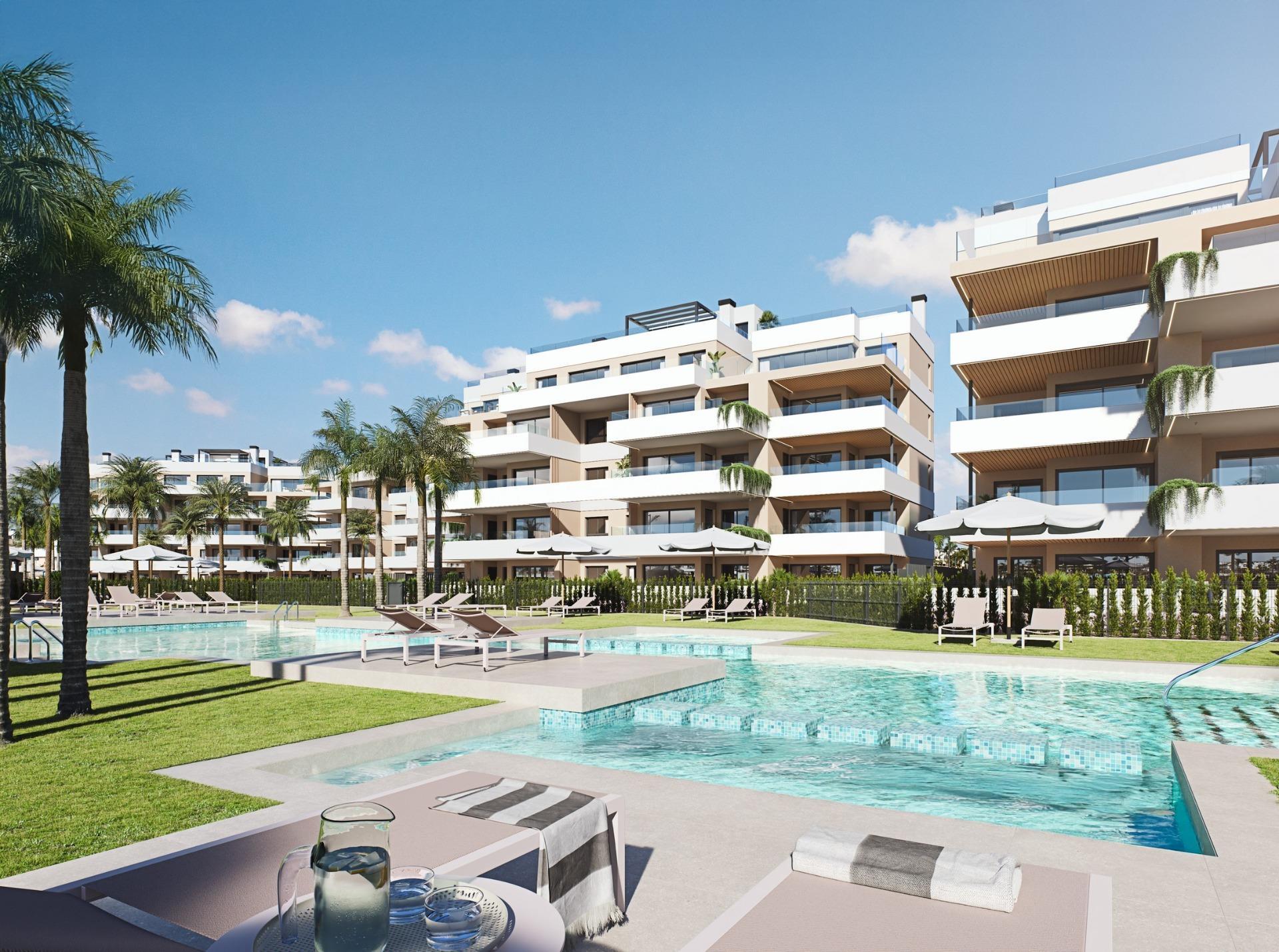 Продажа роскошных квартир в новостройке в курортном комплексе «Santa Rosalia Lake and Life Resort» в Мурсии