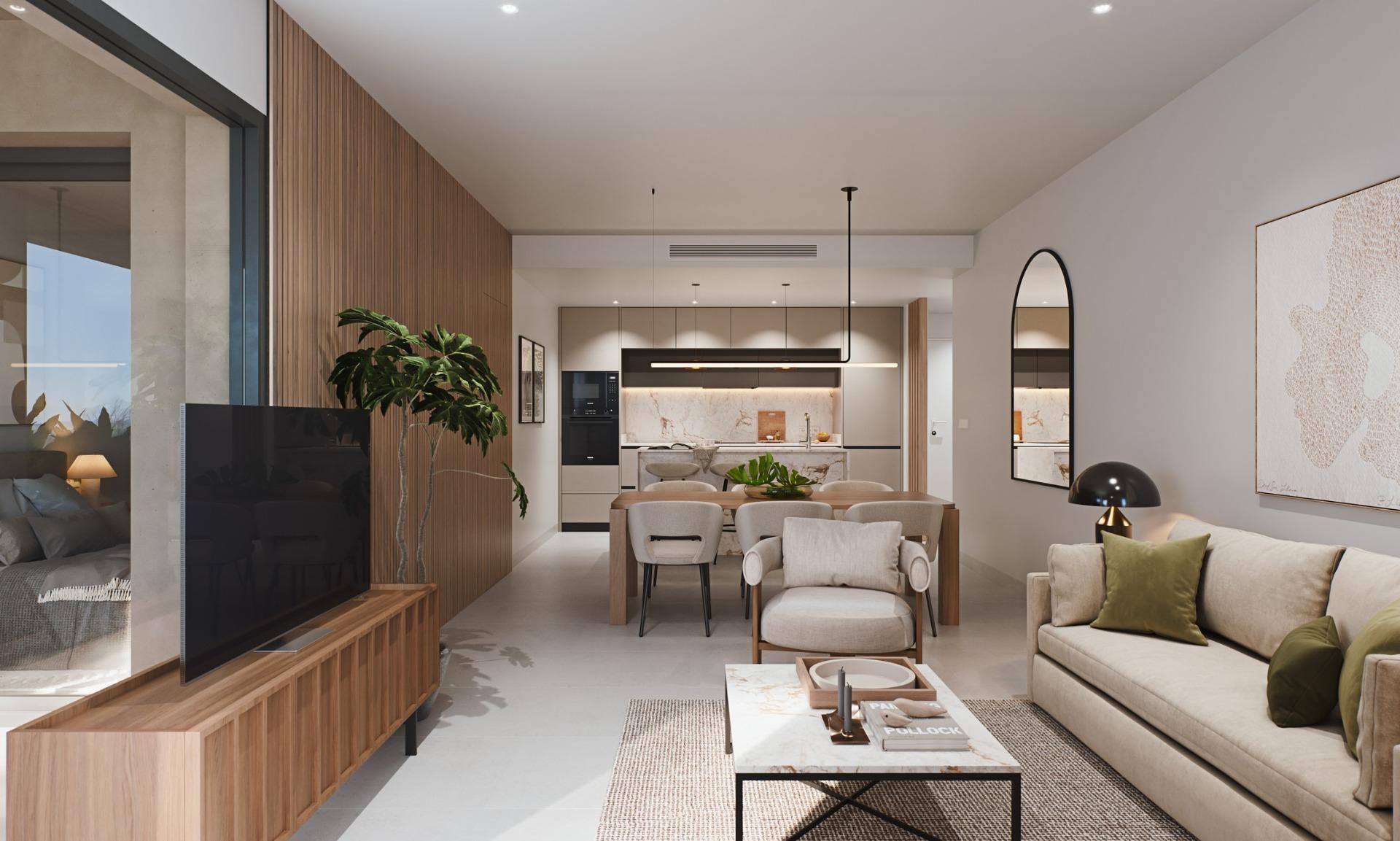 Luxury New Build Apartments for Sale in Santa Rosalia Lake and Life Resort Murcia — 11