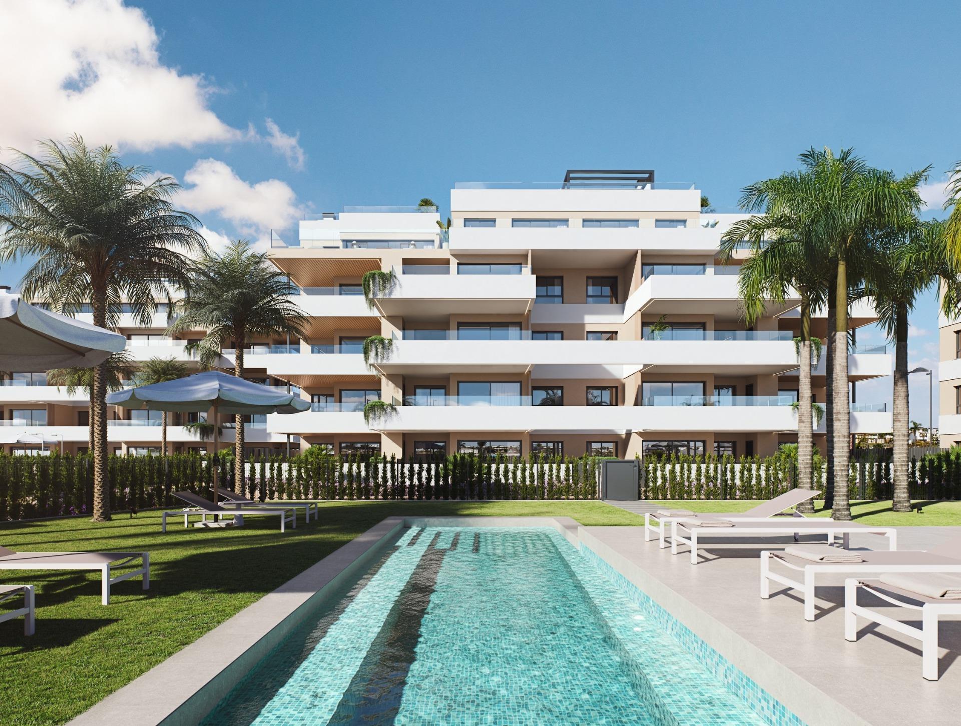 Luxury New Build Apartments for Sale in Santa Rosalia Lake and Life Resort Murcia — 11