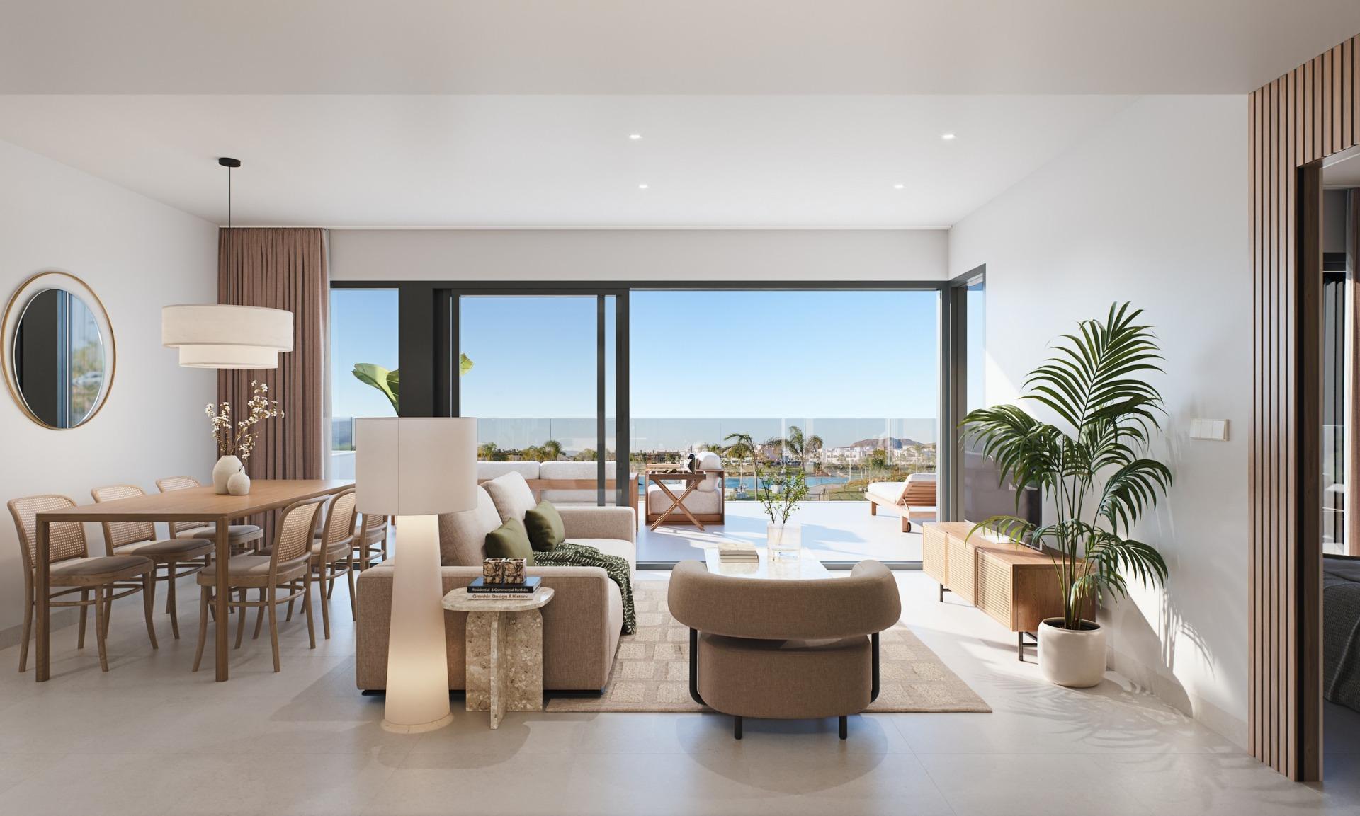 Luxury New Build Apartments for Sale in Santa Rosalia Lake and Life Resort Murcia — 14