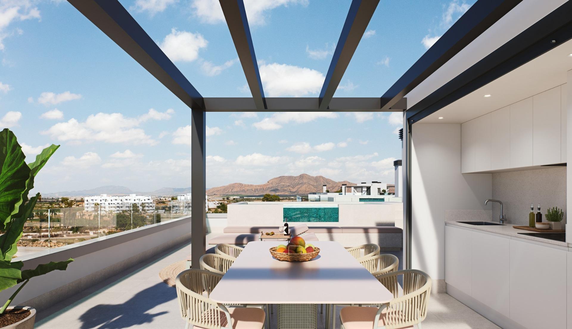 Luxury New Build Apartments for Sale in Santa Rosalia Lake and Life Resort Murcia — 4