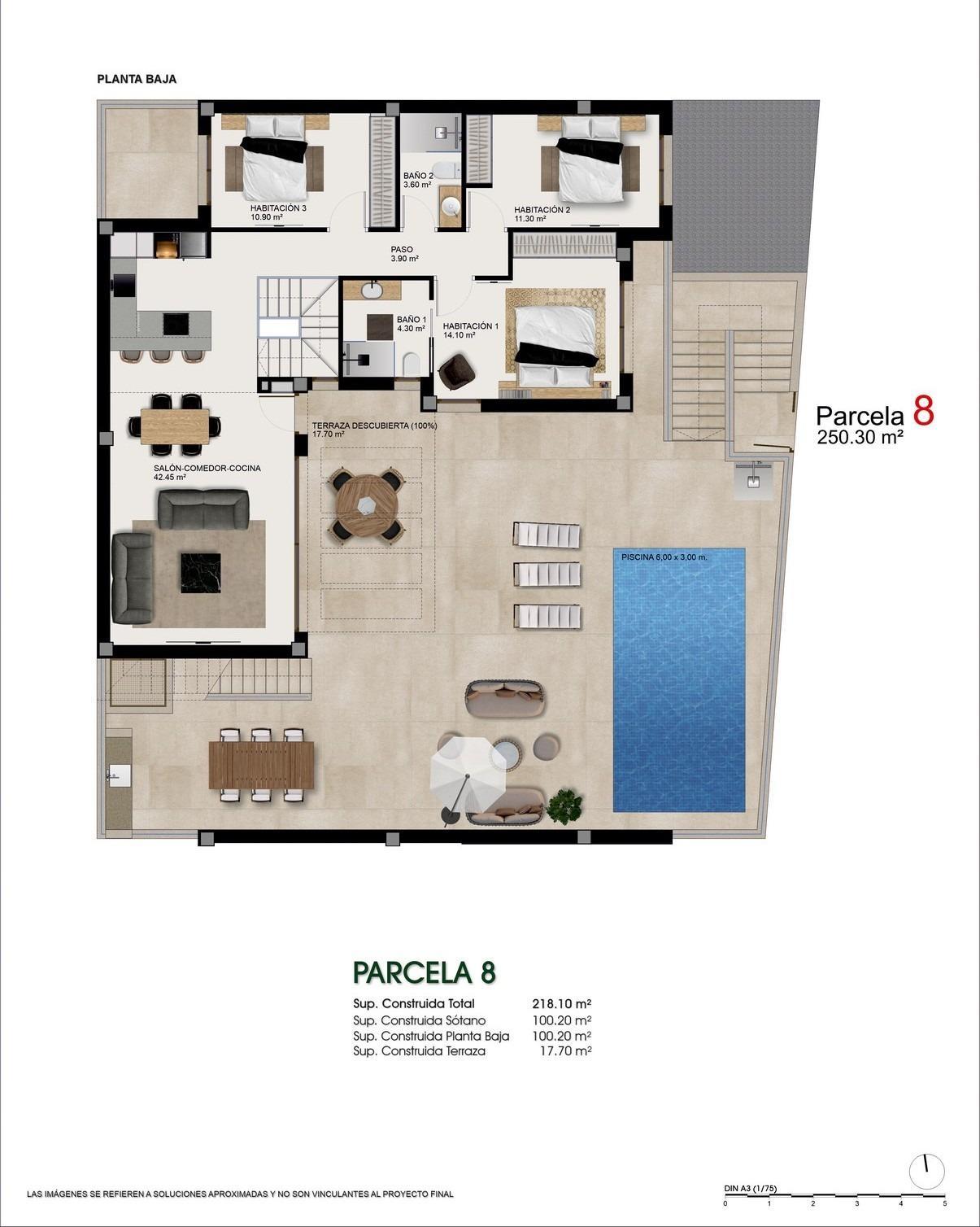 Villas de nueva construcción en venta en Benijófar, cerca de Ciudad Quesada — 2