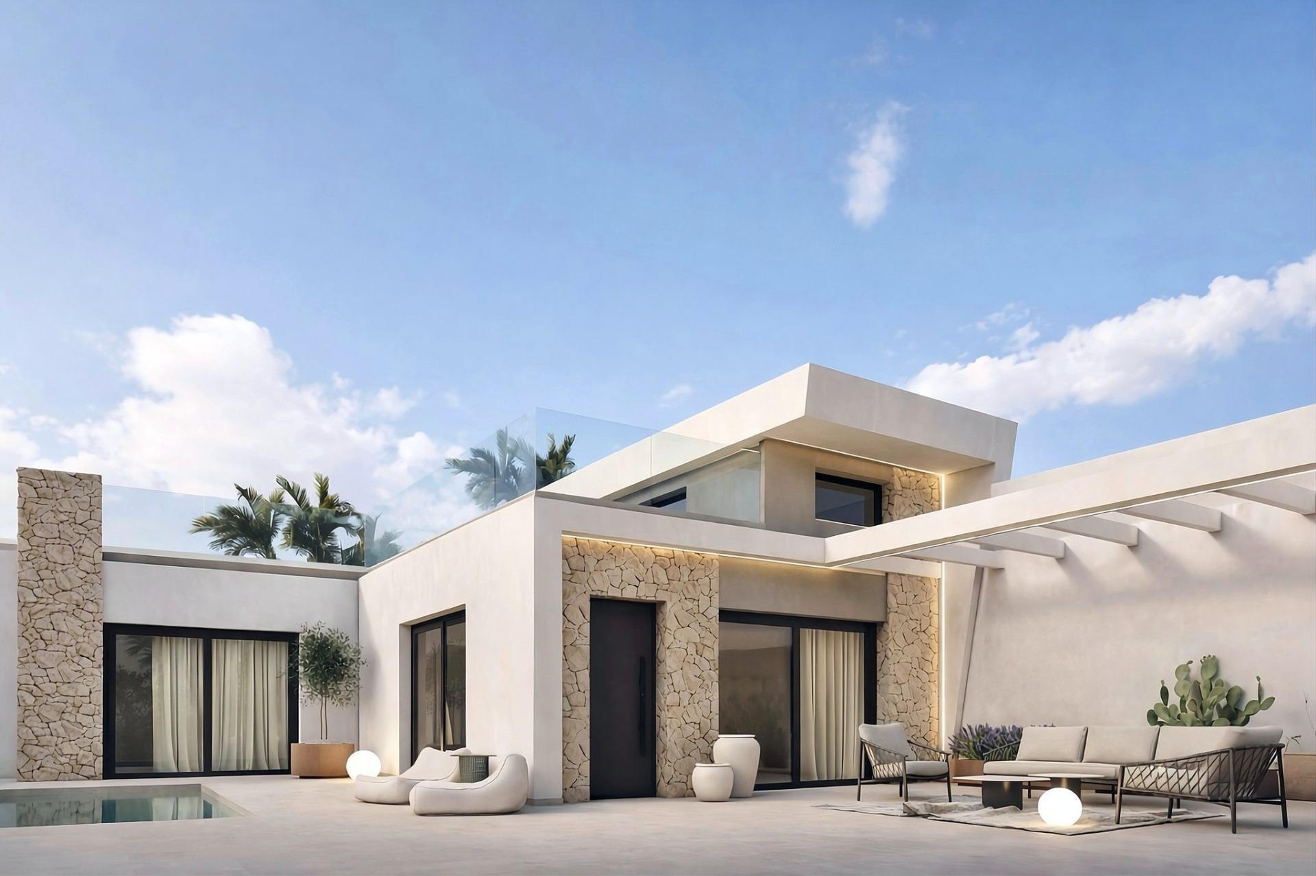 Villas neuves exclusives avec piscine privée près de la plage à Los Alcazares — 3