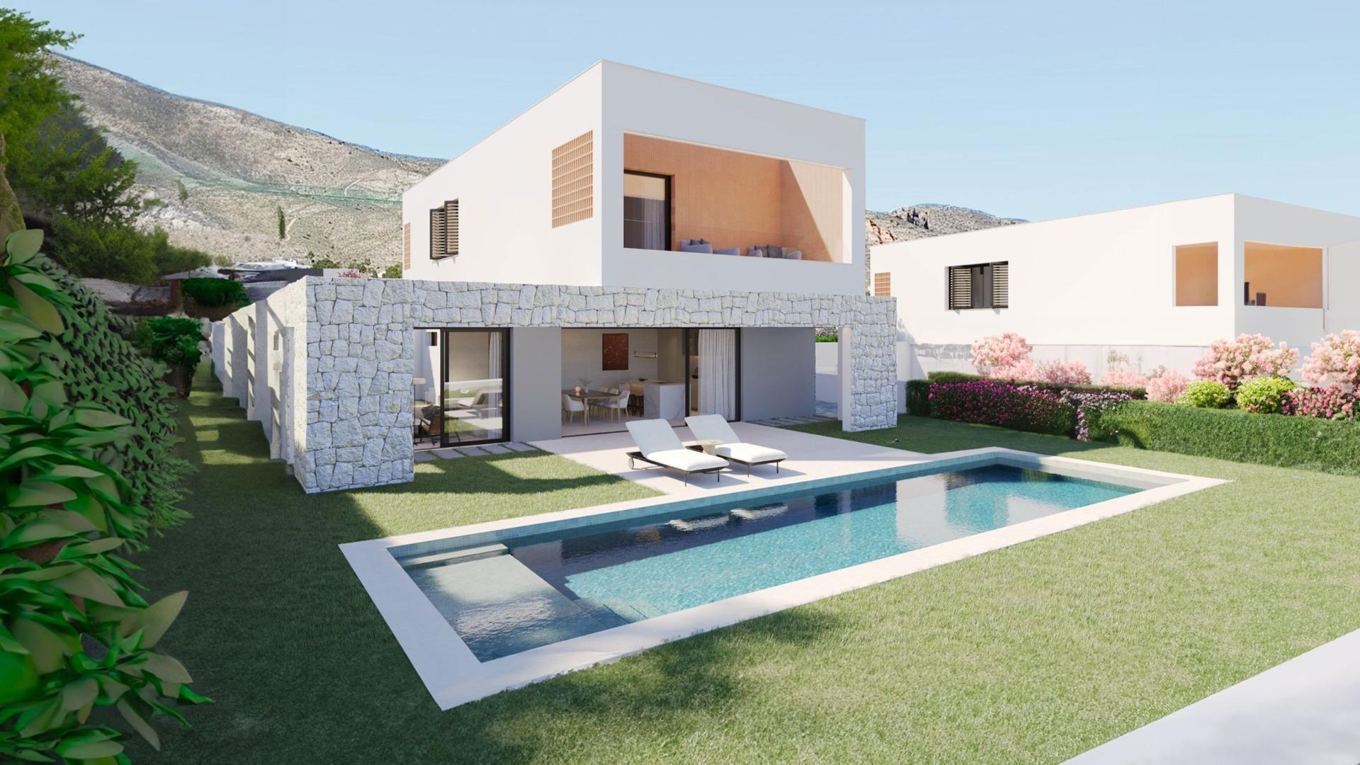 Exclusive Contemporary Villas in Finestrat Near Benidorm and the Beach