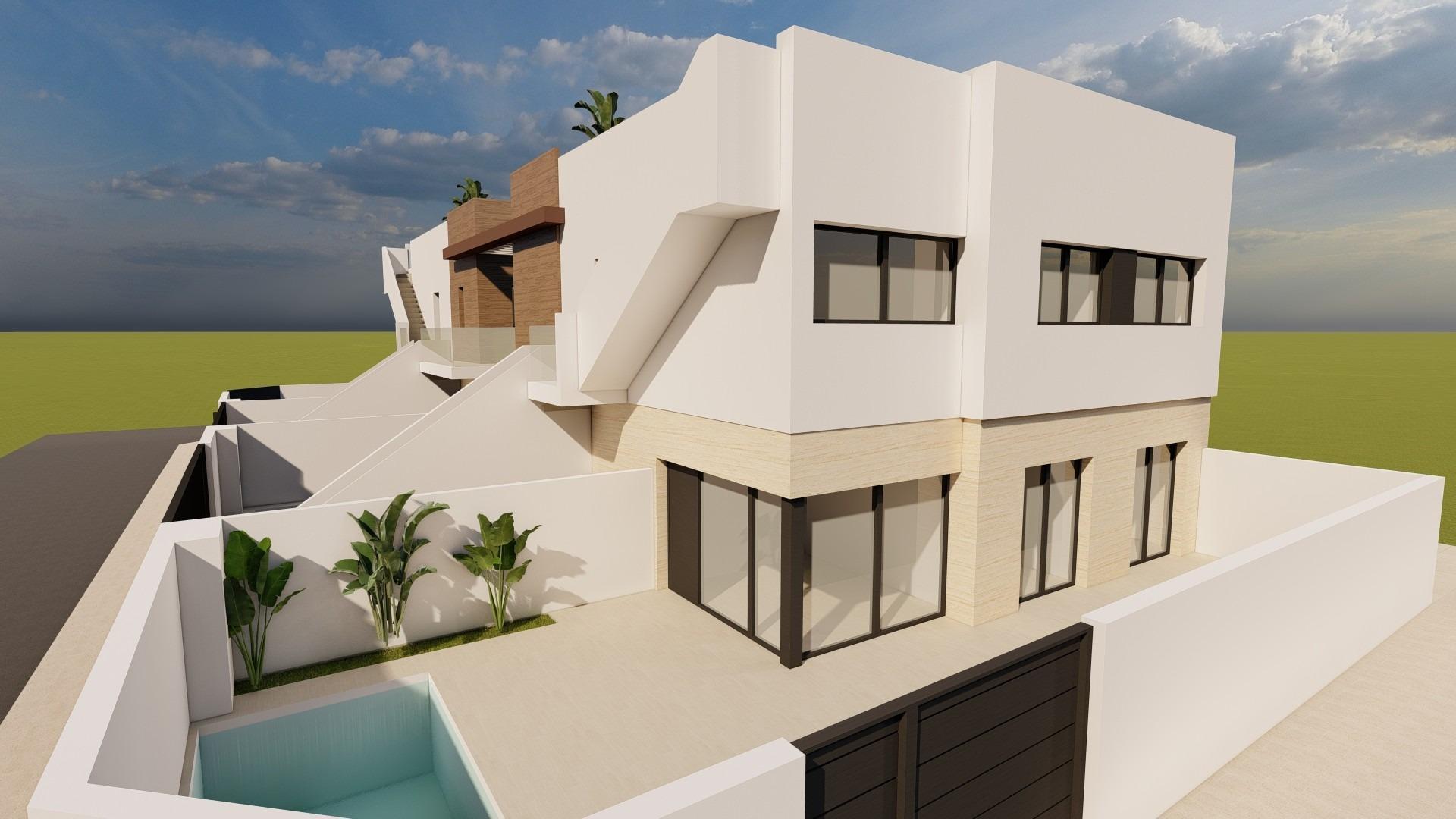 Nowe bungalowy na sprzedaż w Lo Pagan, w pobliżu plaży i mariny — 2