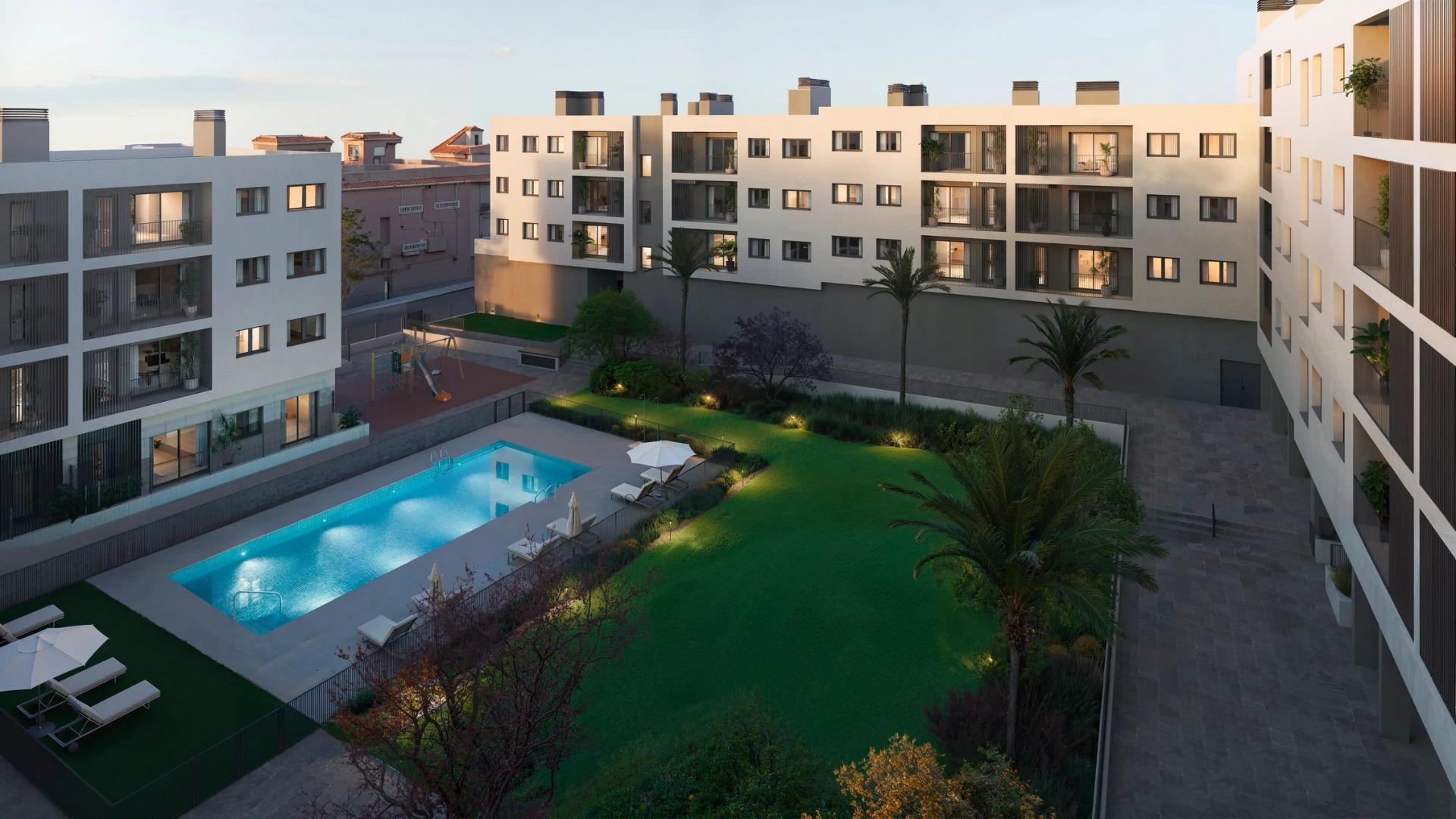 Neue Wohnsiedlung in Alicante mit offenem Blick — 2