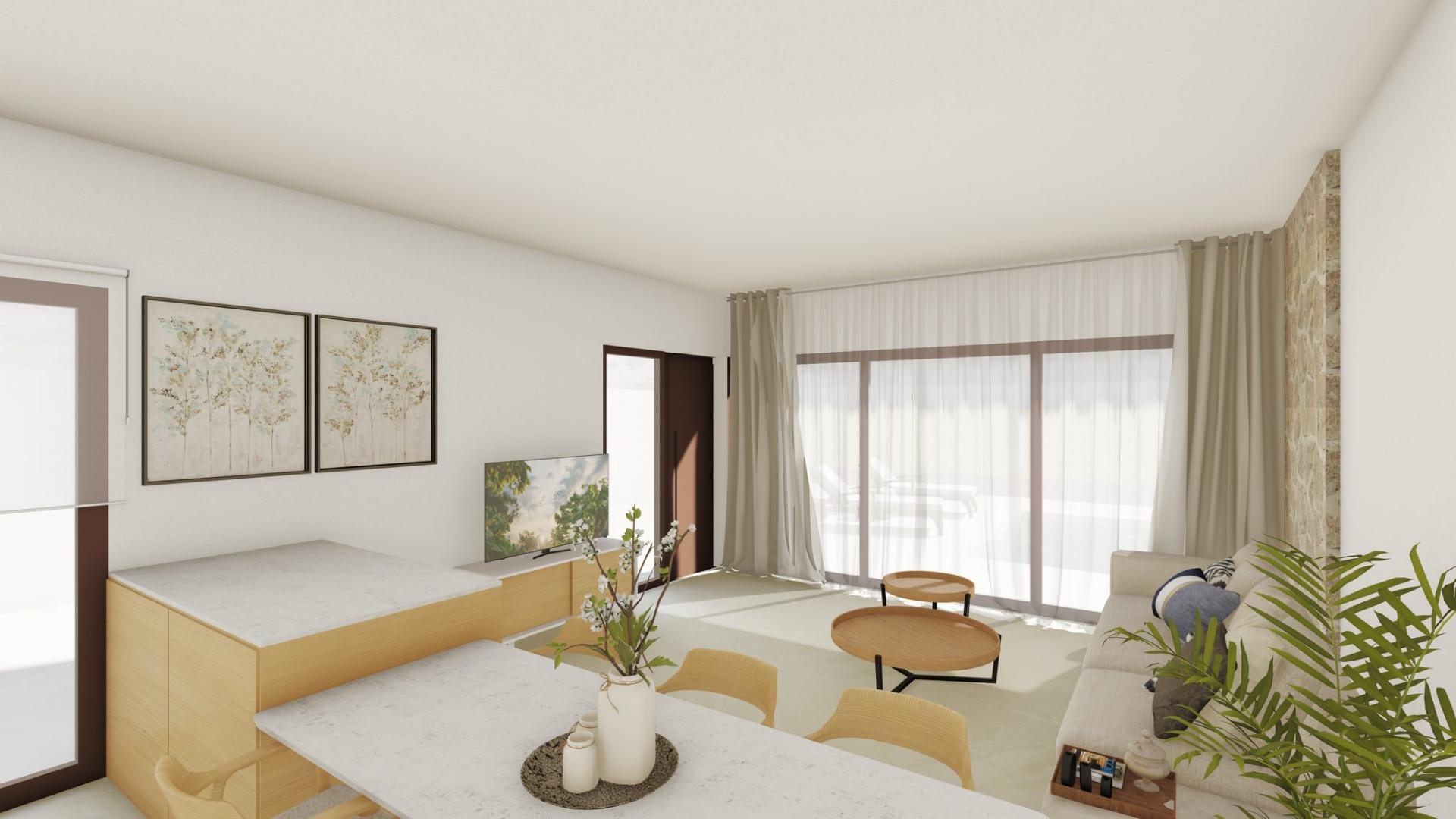 Villas quadruplex neuves et modernes avec piscine privée à Santiago de la Ribera — 6