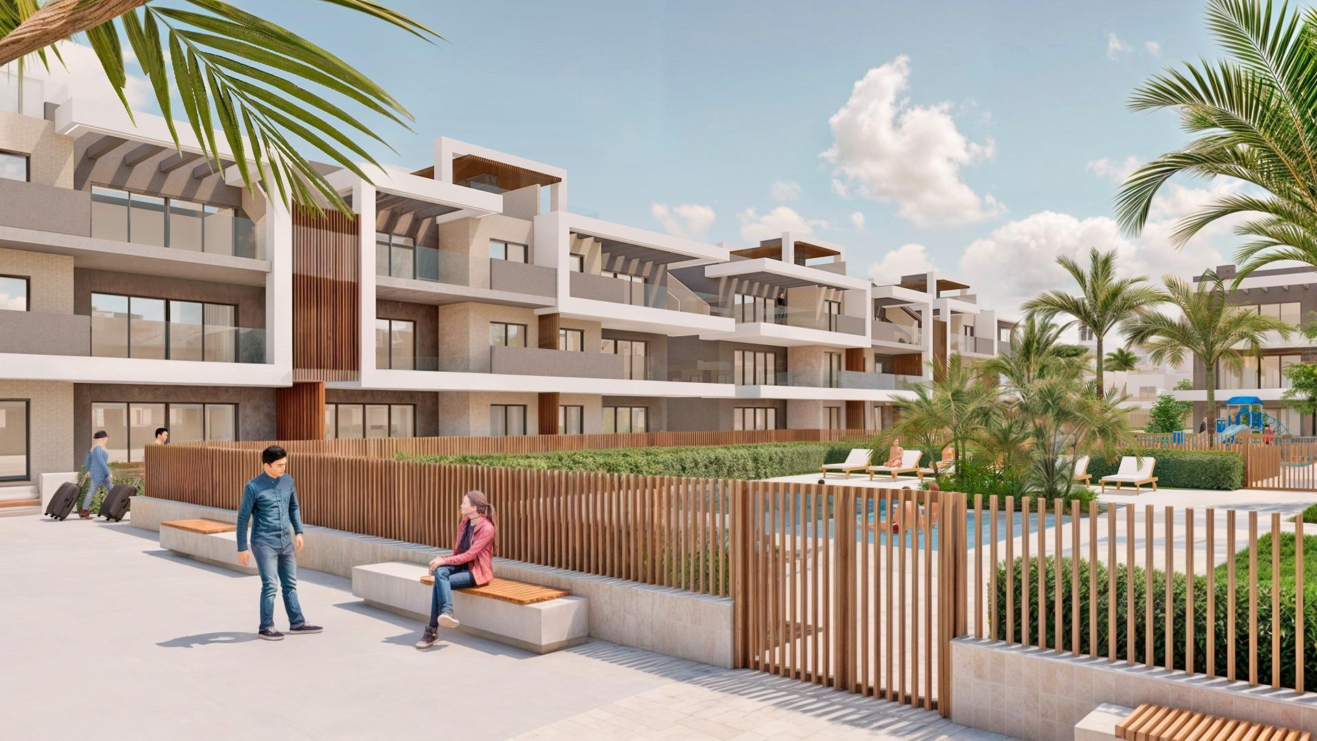 Luxe toeristische appartementen op slechts 150 meter van het strand van Las Higuericas - Torre de la — 5