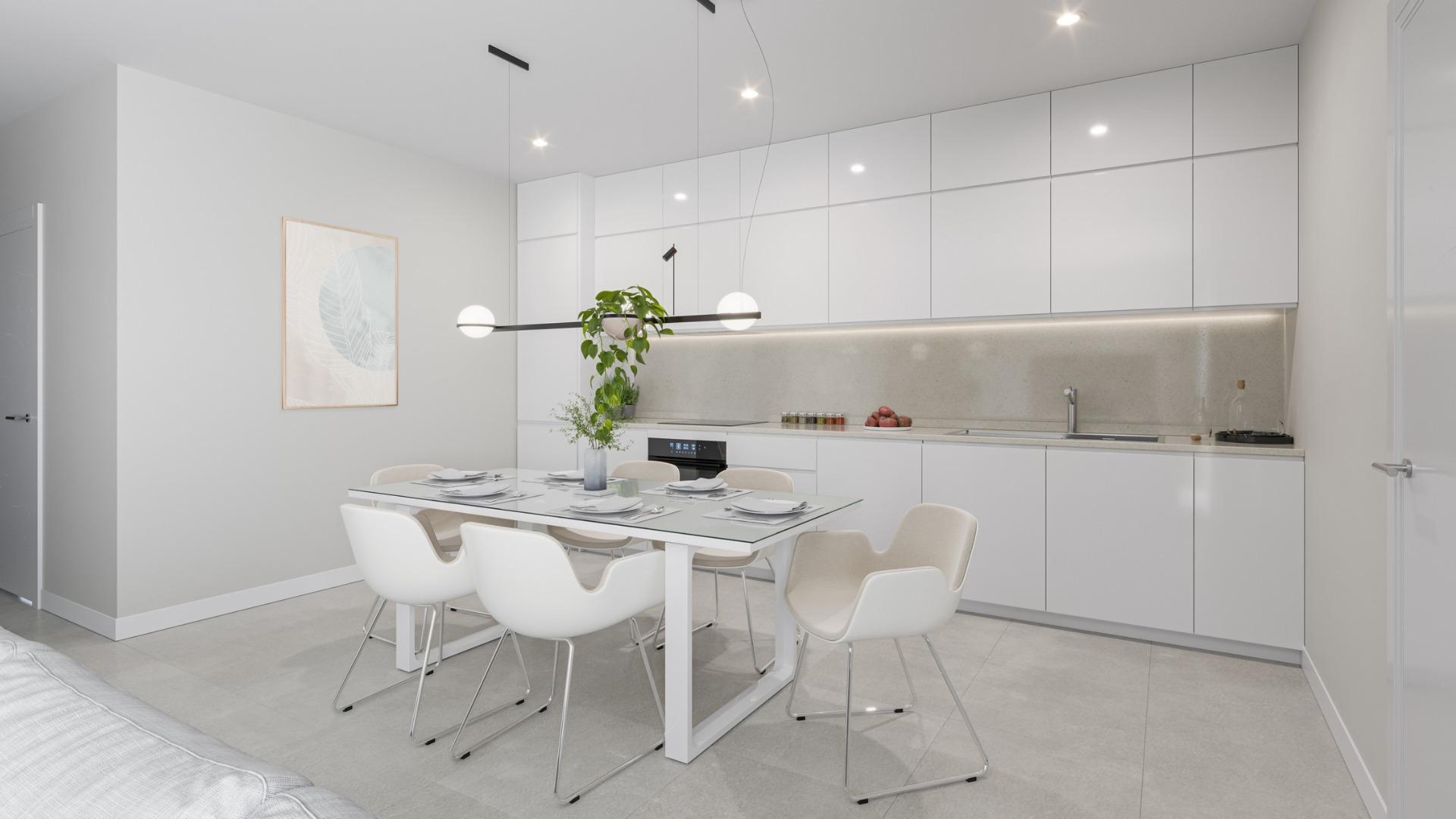 Villas pareadas de nueva construcción en Puerto de Mazarrón, cerca de la playa — 5