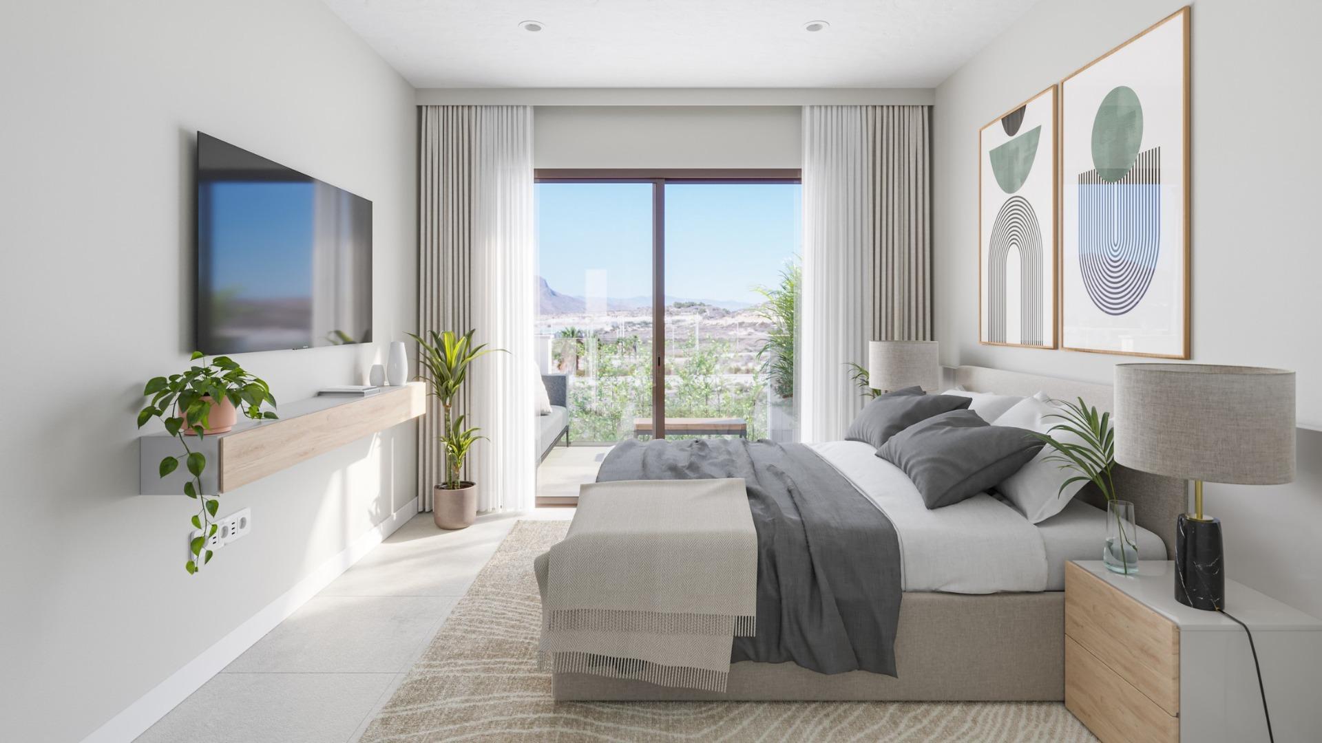 Villas pareadas de nueva construcción en Puerto de Mazarrón, cerca de la playa — 8