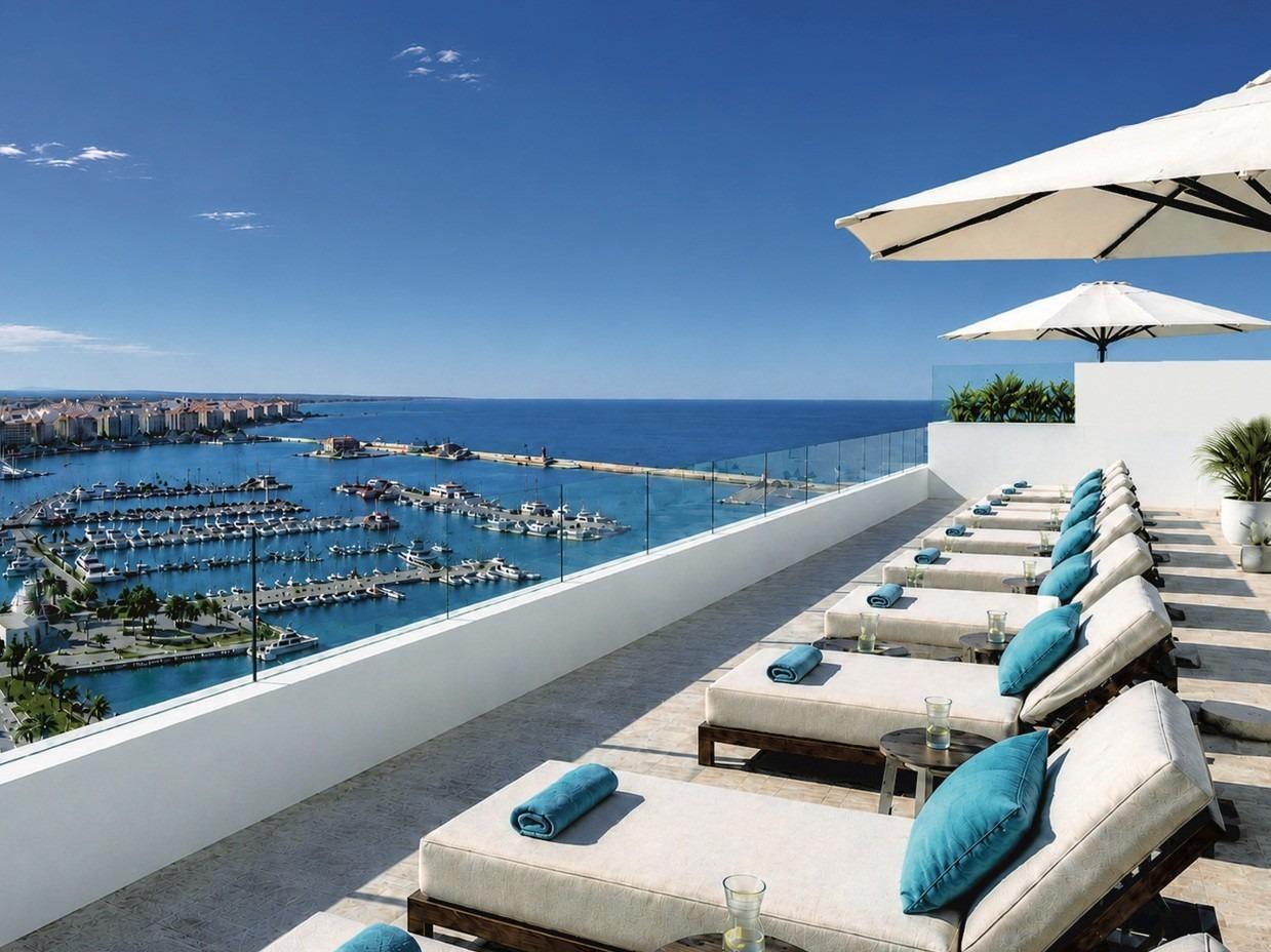 Luxuriöse Neubauwohnungen in der Nähe des Yachthafens von Torrevieja und des Strandes Playa del Cura — 2