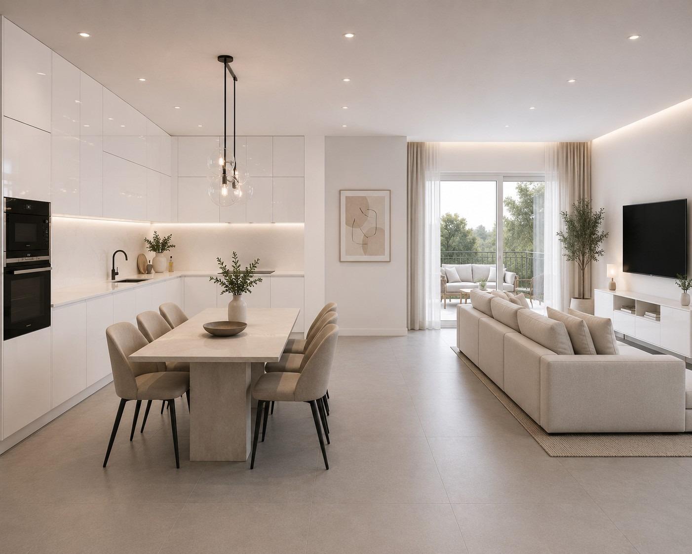 Promoción de 4 Villas adosadas y pareadas de nueva construcción con piscina privada en el Country Club de Mazarrón — 3