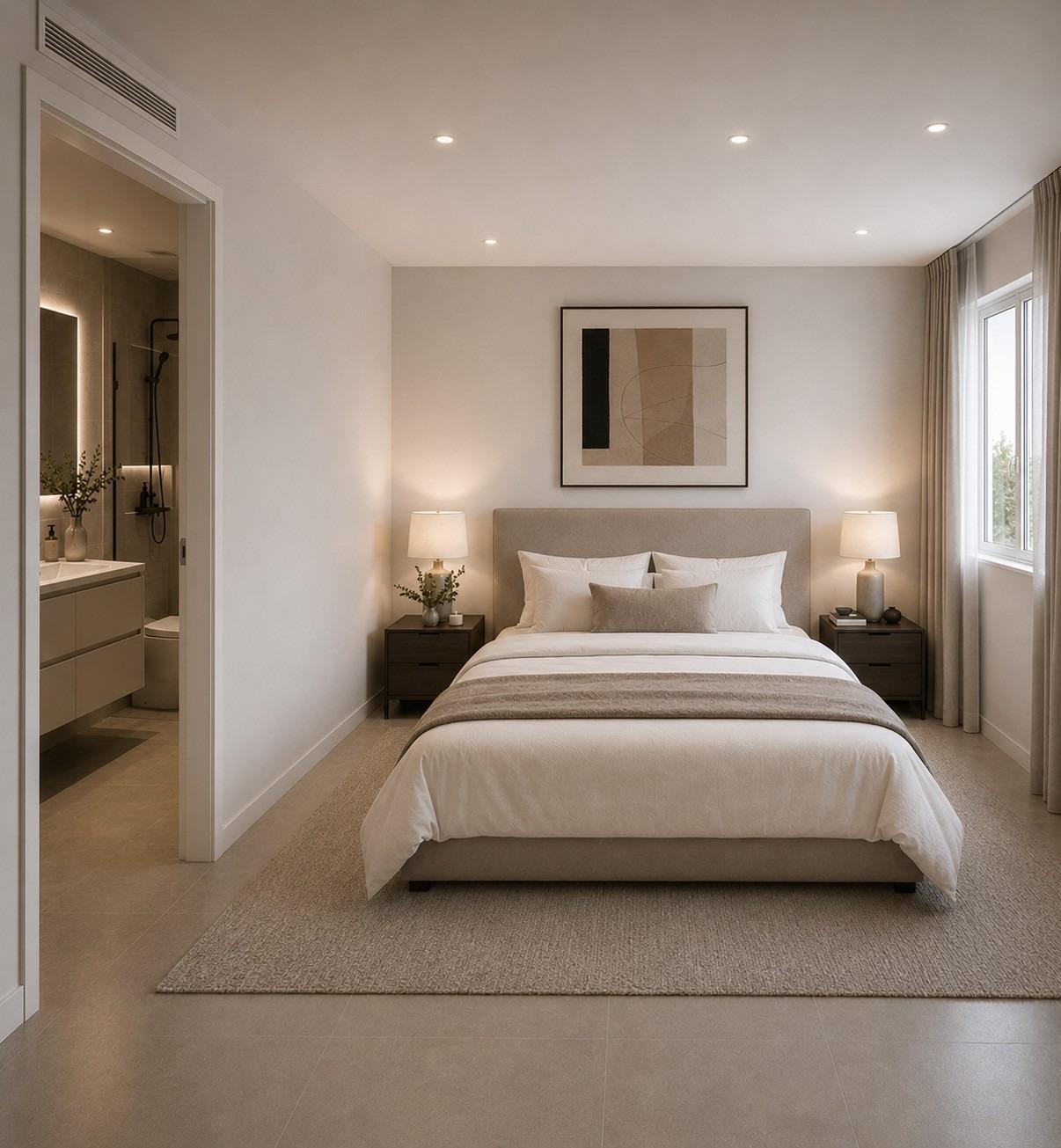 Programme immobilier de 4 villas mitoyennes et jumelées de construction récente avec piscine privée au Country Club de Mazarrón — 5