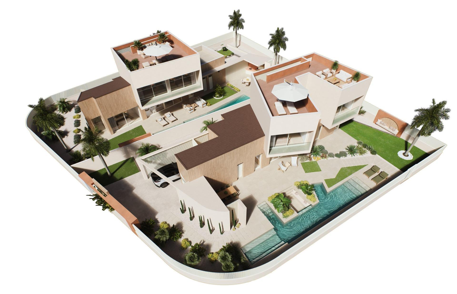 Luxury New Build Villas with Sea Views in Dehesa de Campoamor, Costa Blanca South — 14