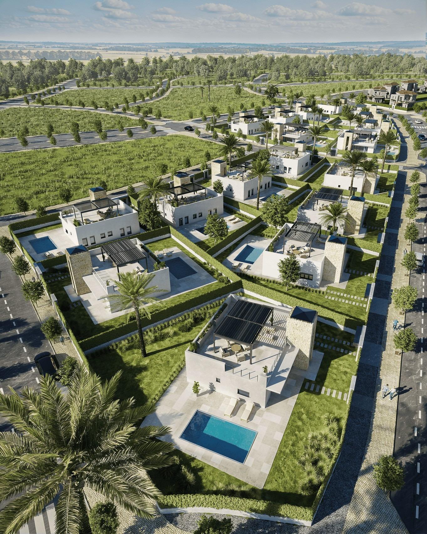 Nieuwbouw mediterrane villa’s op ruime percelen in Lorca, Costa Cálida — 2
