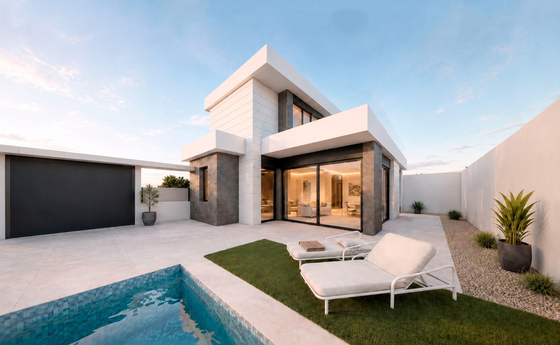 Modern New Build Villas in Pilar de la Horadada Close to the Beach