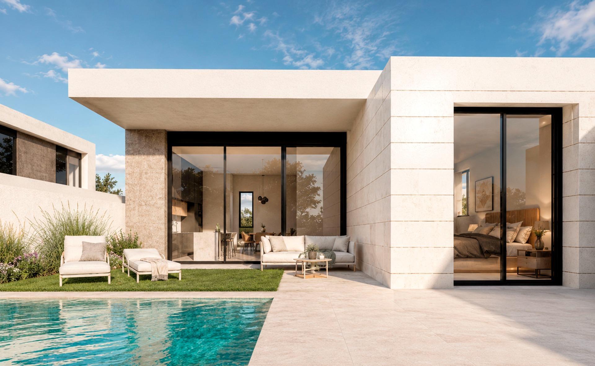 Villas modernas de nueva construcción en Pilar de la Horadada, cerca de la playa — 6