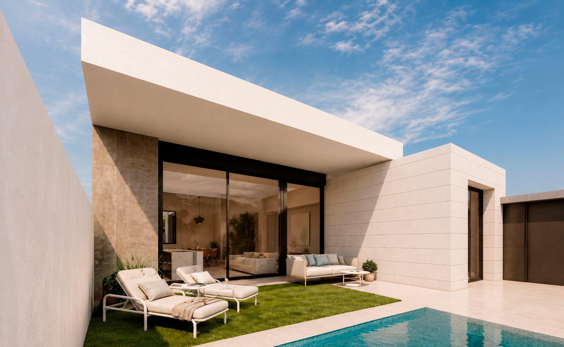 Villas modernas de nueva construcción en Pilar de la Horadada, cerca de la playa — 8