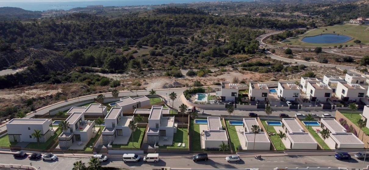 Exklusive moderne Villen mit Panoramablick in Balcon de Finestrat, Costa Blanca Nord — 3