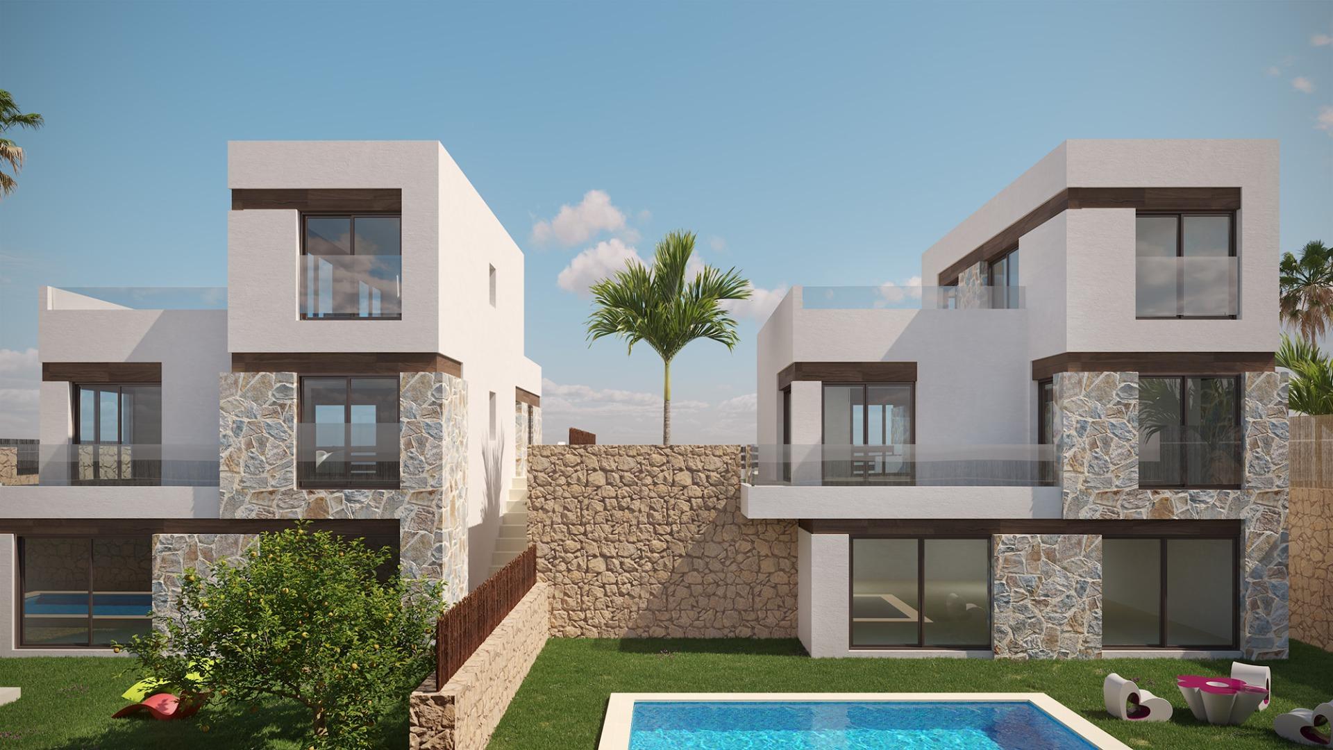 Exklusive moderne Villen mit Panoramablick in Balcon de Finestrat, Costa Blanca Nord — 5