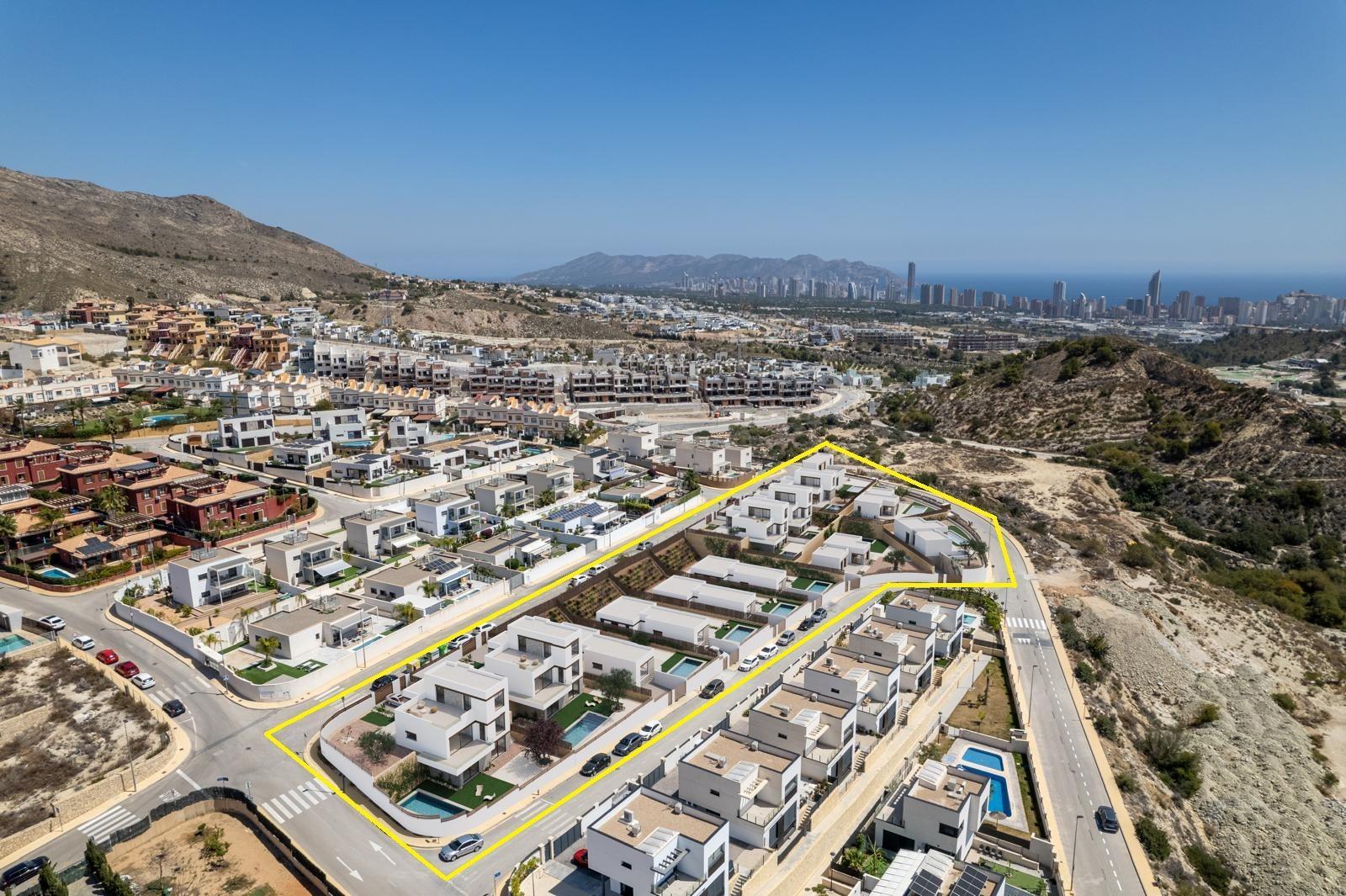 Exklusive moderne Villen mit Panoramablick in Balcon de Finestrat, Costa Blanca Nord — 3